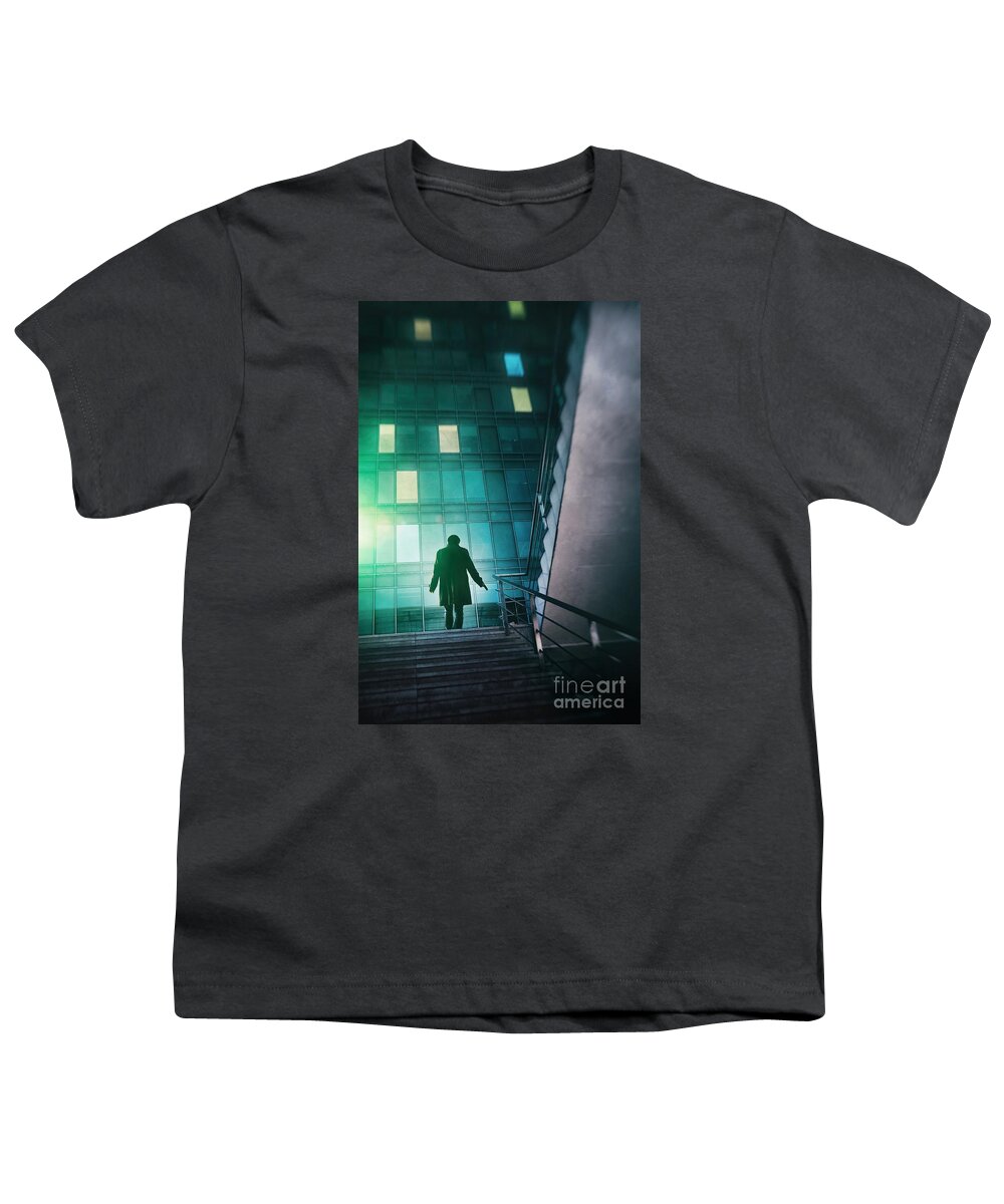 Agent Youth T-Shirt featuring the photograph Night Agent by Carlos Caetano