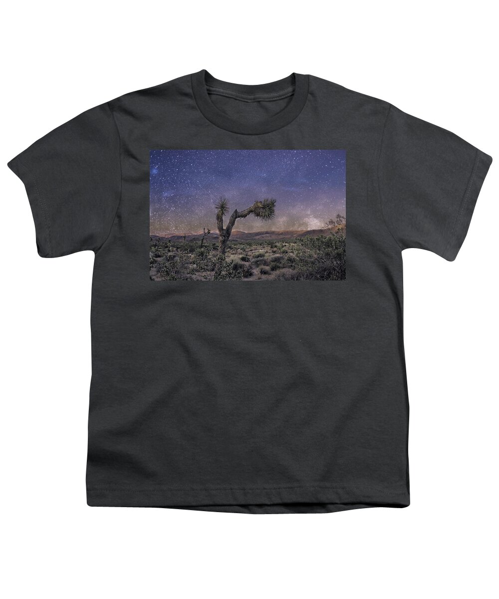 Night Sky Youth T-Shirt featuring the photograph Night Sky by Alison Frank