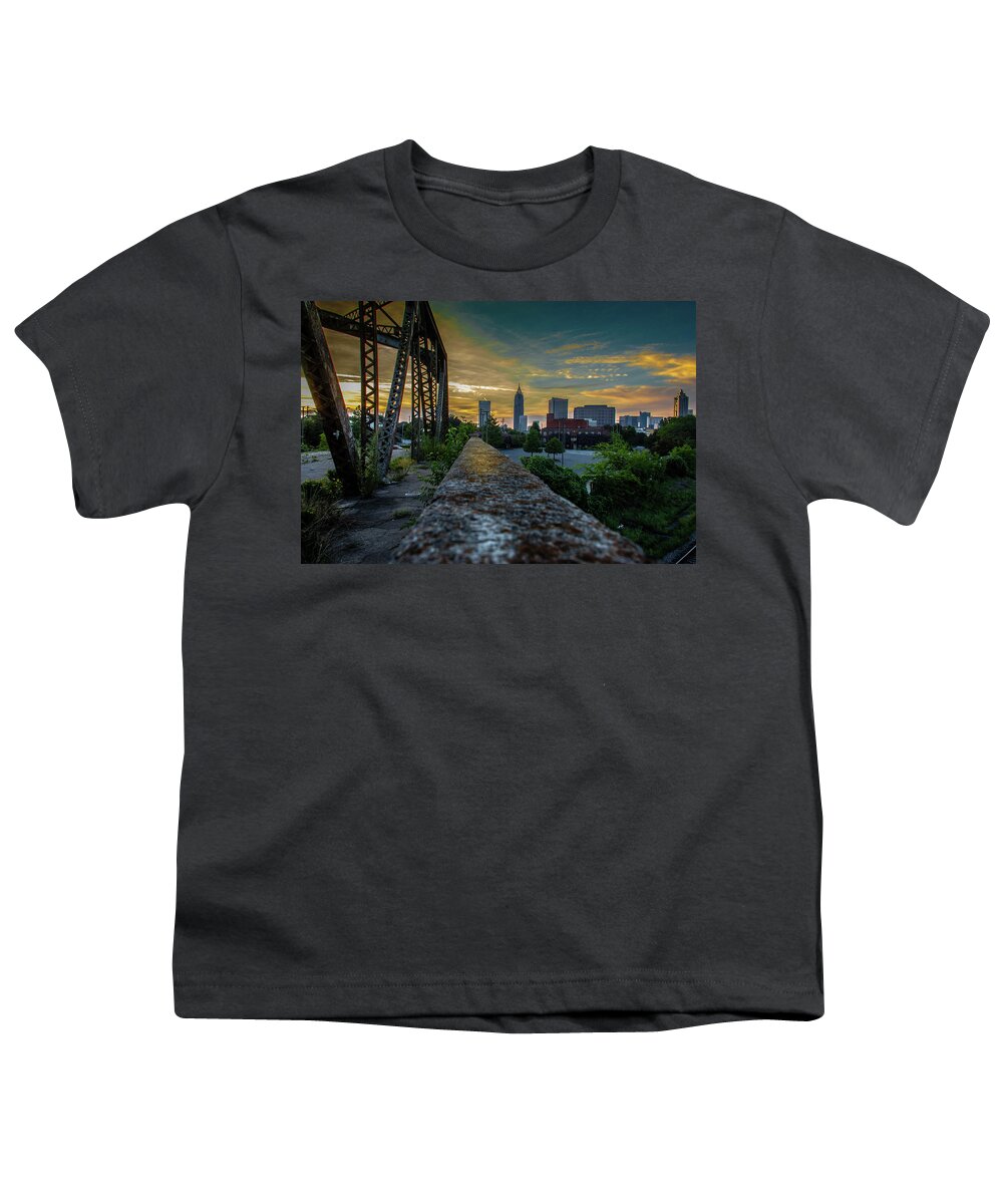 Atlanta Youth T-Shirt featuring the photograph Old Bankhead Bridge by Kenny Thomas