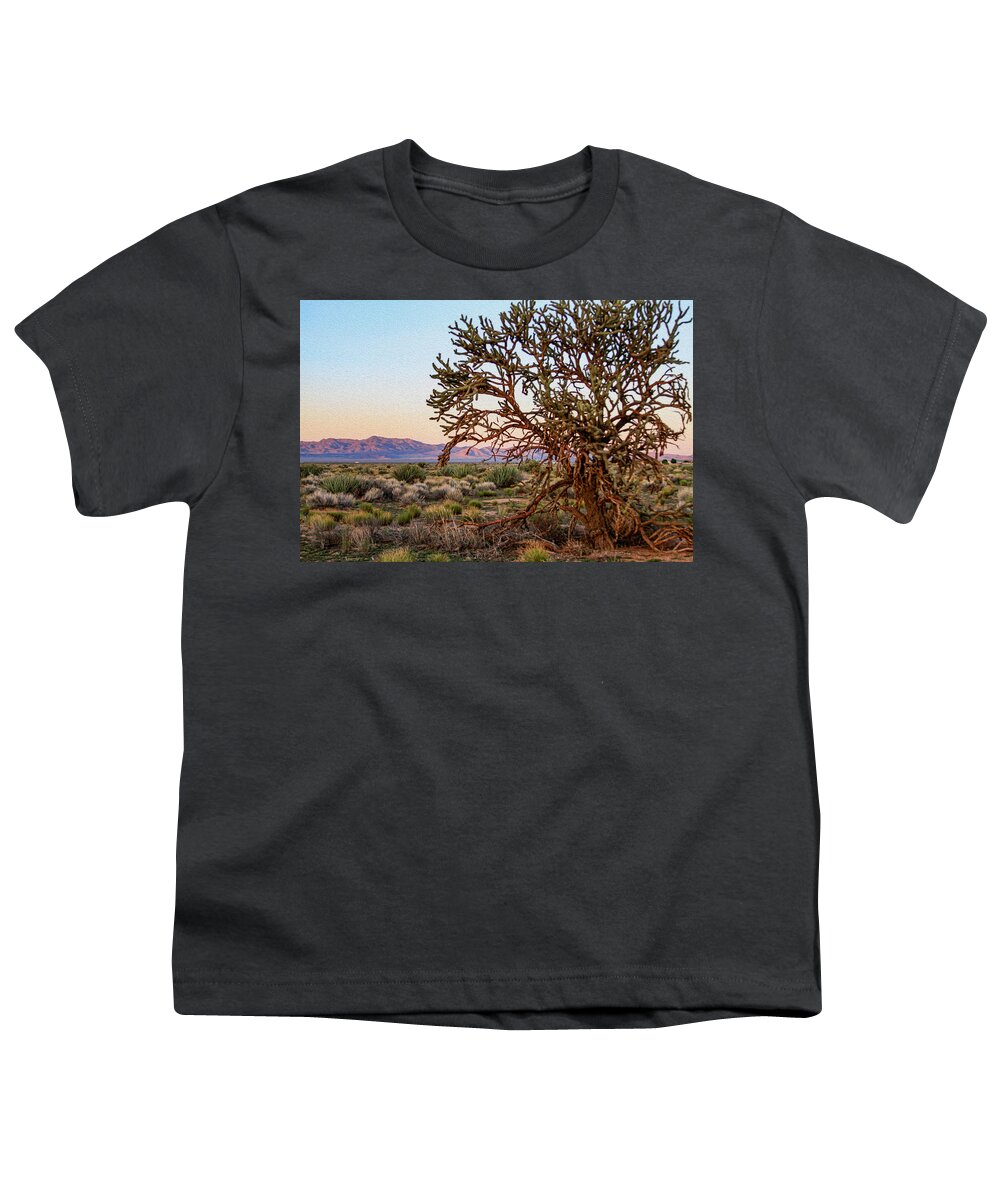 Bonnie Follett Youth T-Shirt featuring the photograph Old Growth Cholla Cactus view 1 by Bonnie Follett