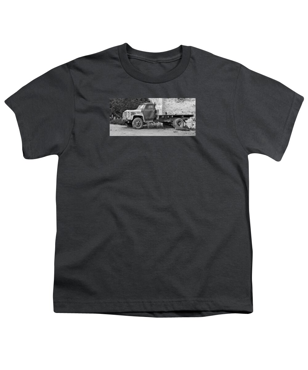 Transport Youth T-Shirt featuring the photograph Old truck by Ivan Slosar