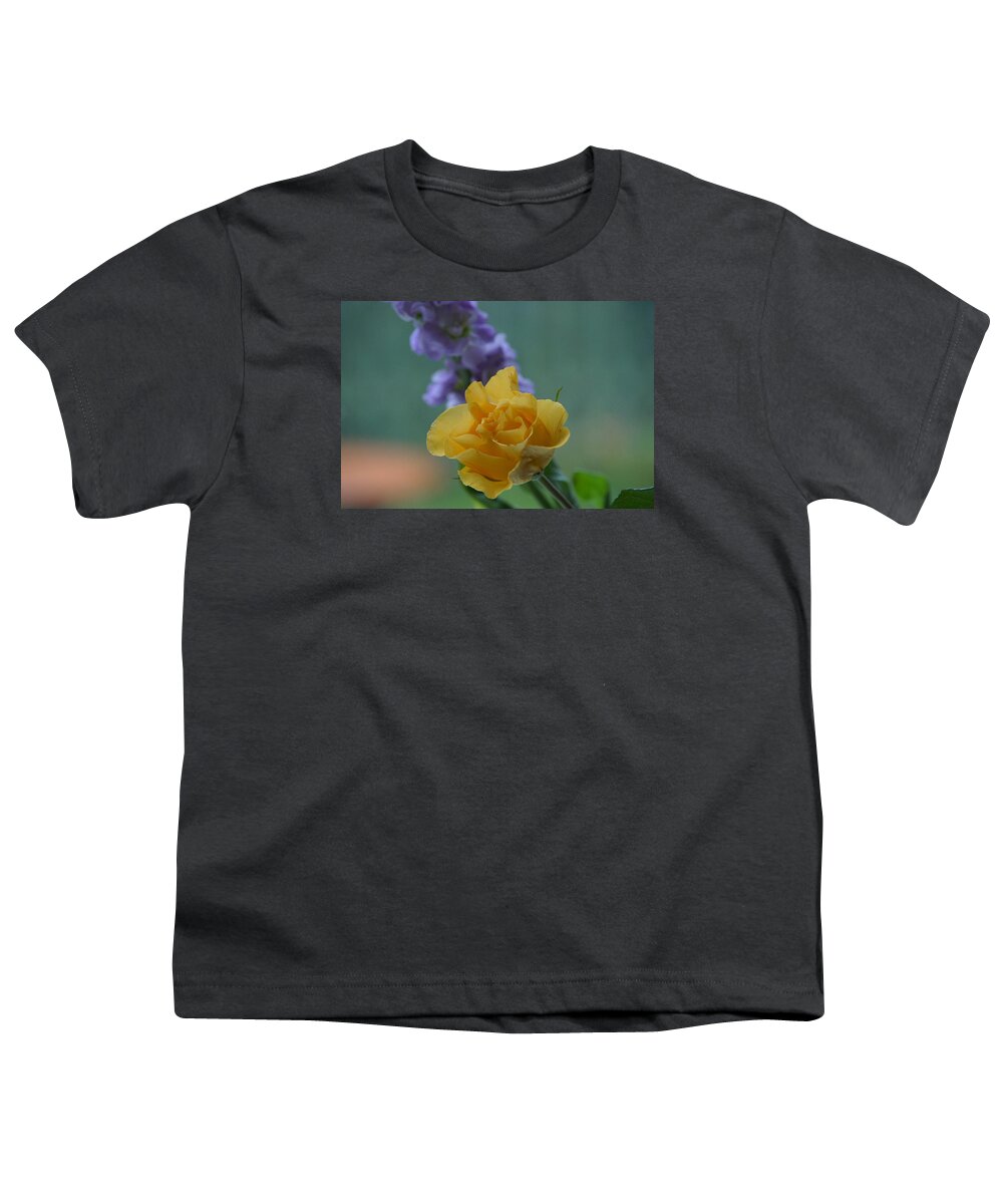 Floral Youth T-Shirt featuring the photograph On the window sill. by Elena Perelman