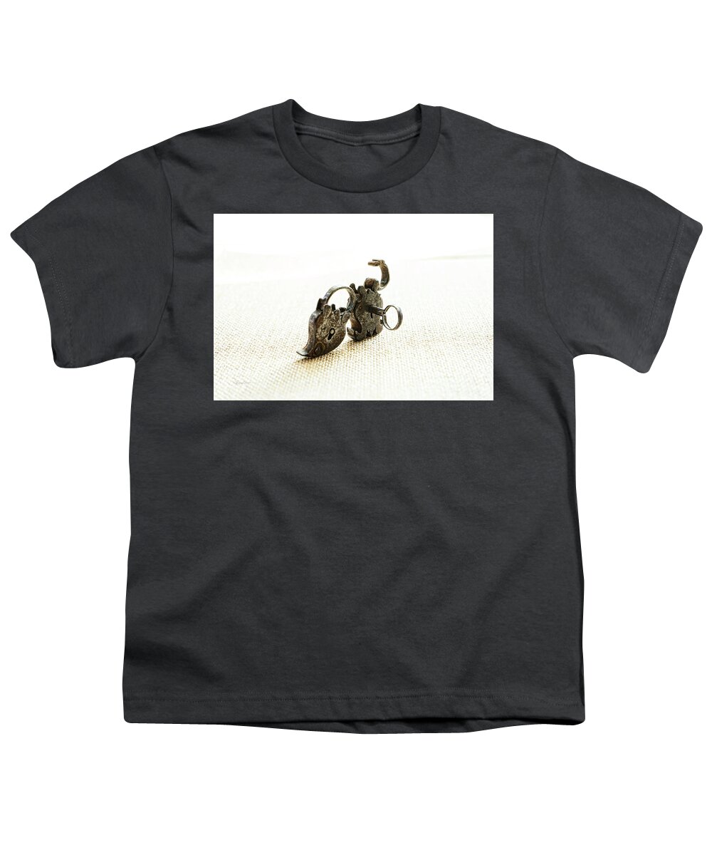 Sharon Popek Youth T-Shirt featuring the photograph One Open One Closed by Sharon Popek