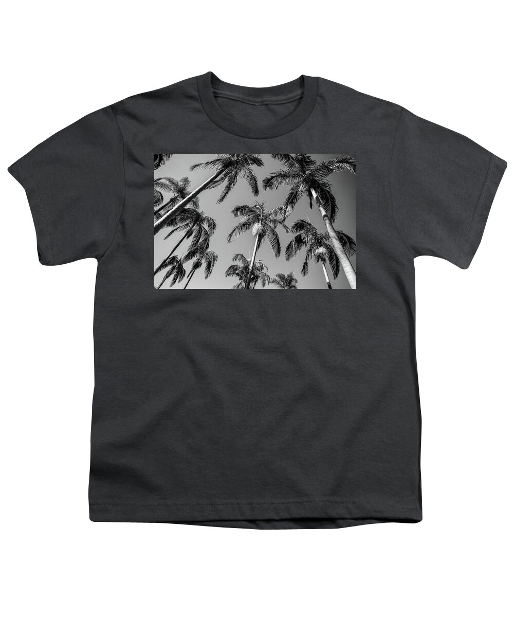 Palm Trees Youth T-Shirt featuring the photograph Palms Up I by Ryan Weddle