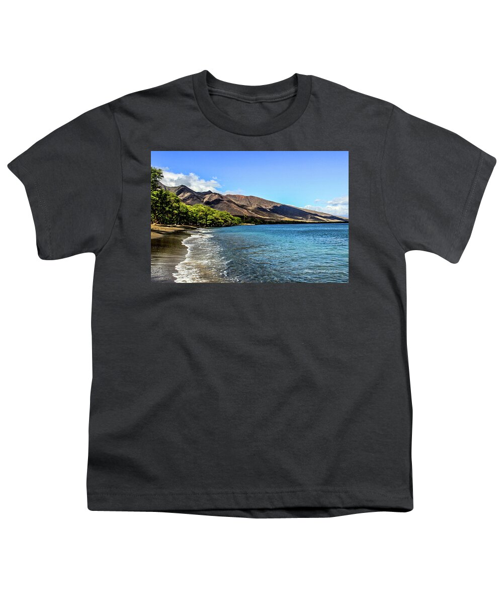Maui Hawaii Youth T-Shirt featuring the photograph Paradise by Joann Copeland-Paul