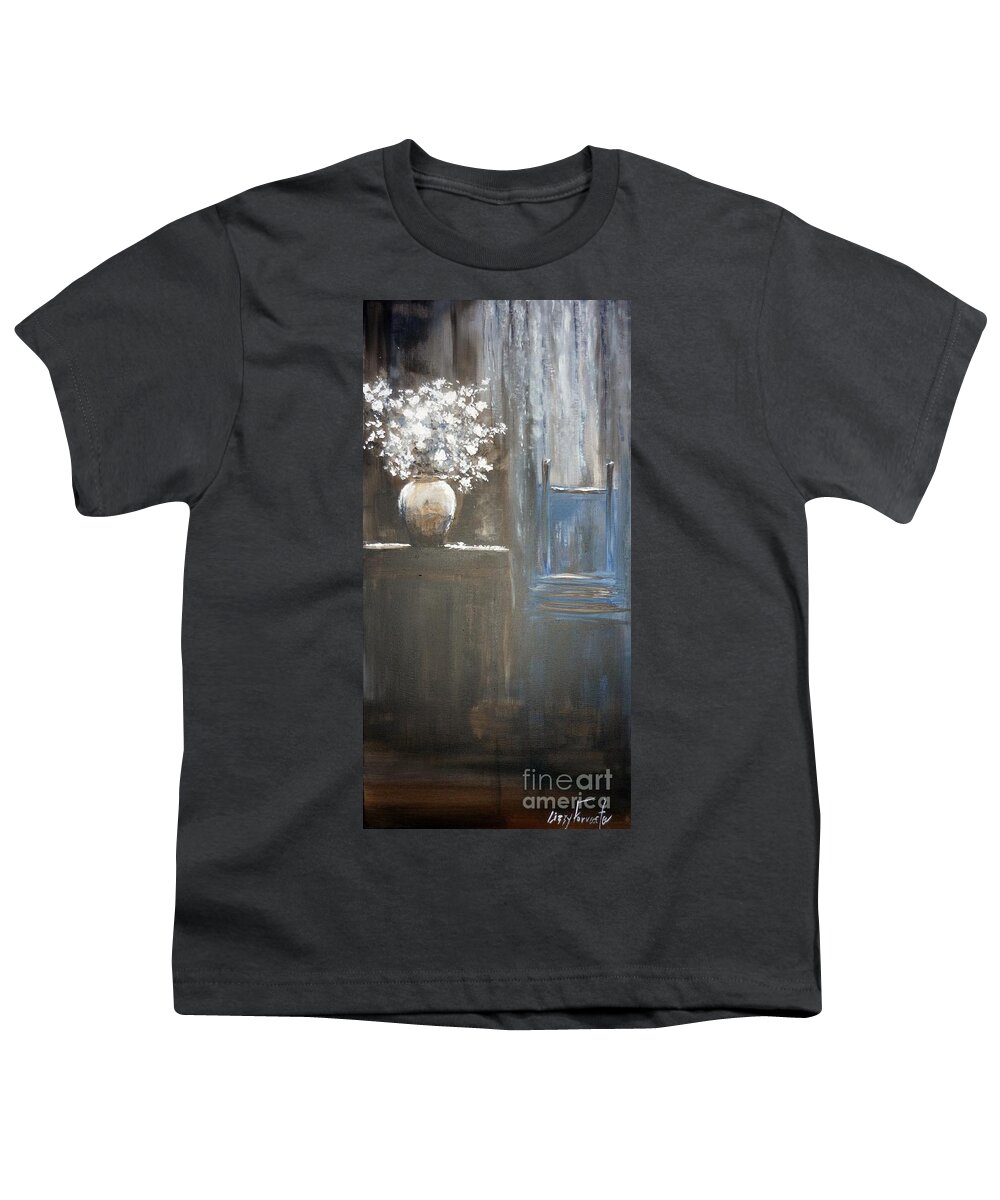 Interior Youth T-Shirt featuring the painting Parlour Peace by Lizzy Forrester
