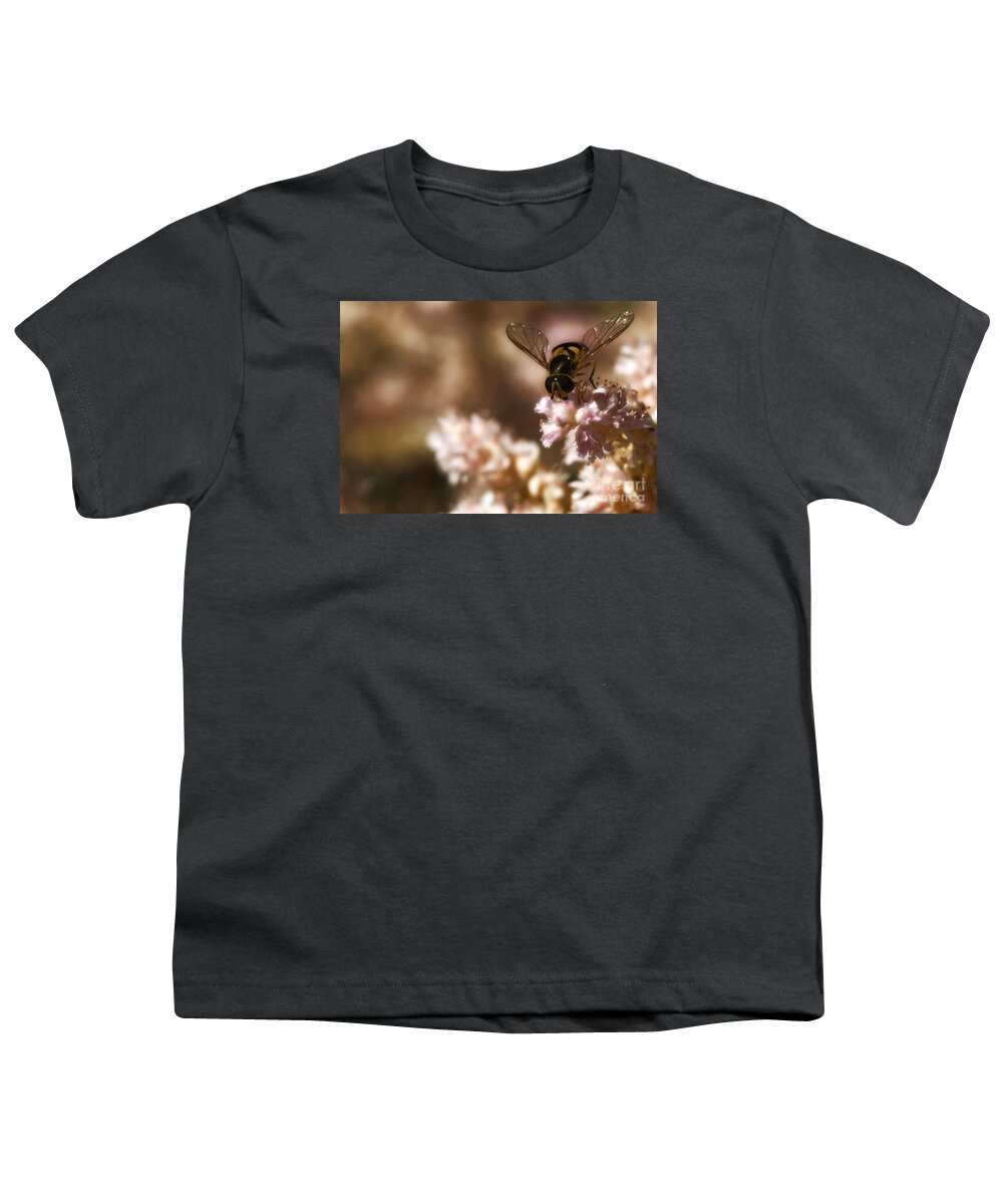 Flower Youth T-Shirt featuring the photograph Pastels Delight by Linda Shafer
