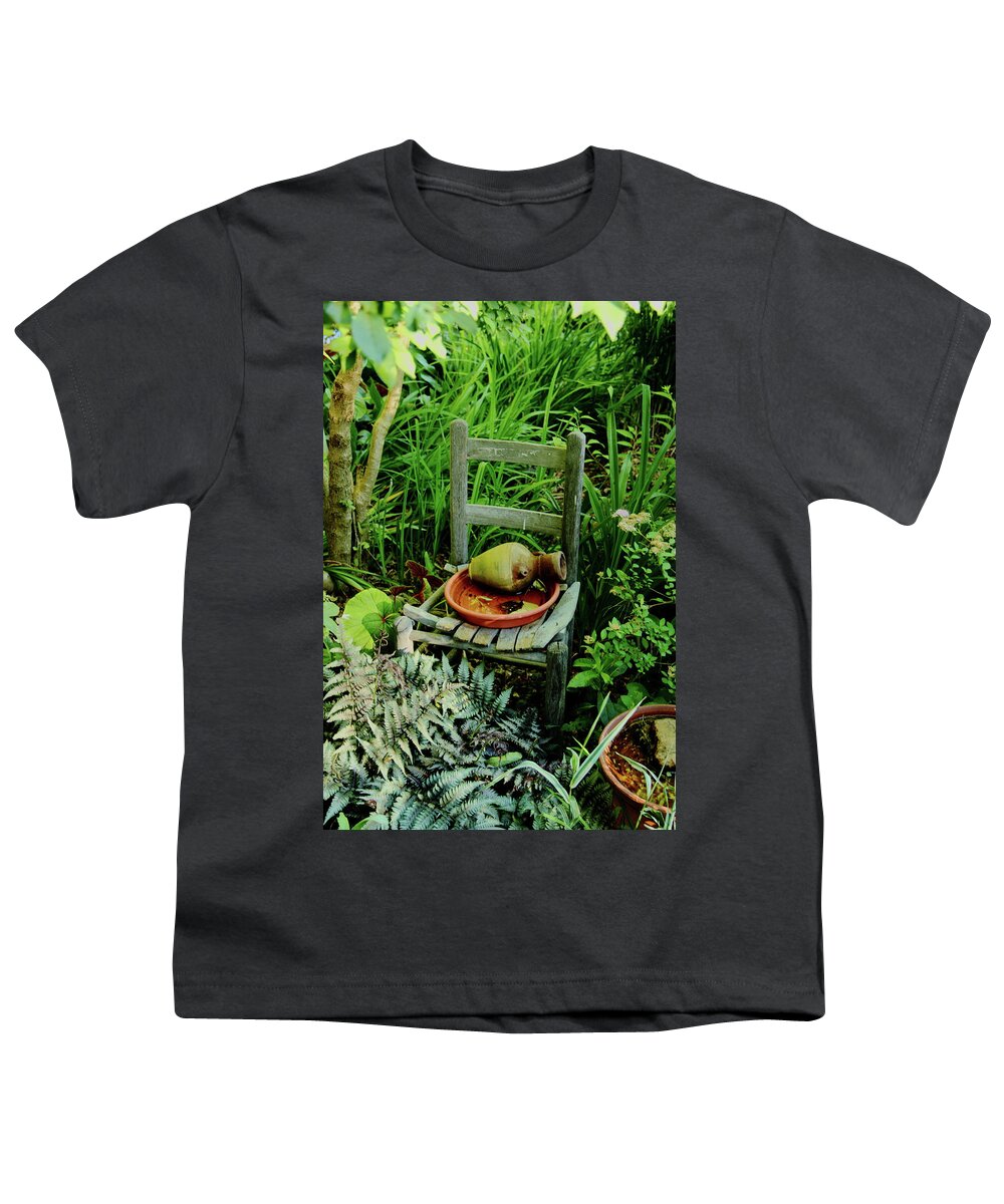 Plants Youth T-Shirt featuring the photograph Plants and Simple Things by Allen Nice-Webb