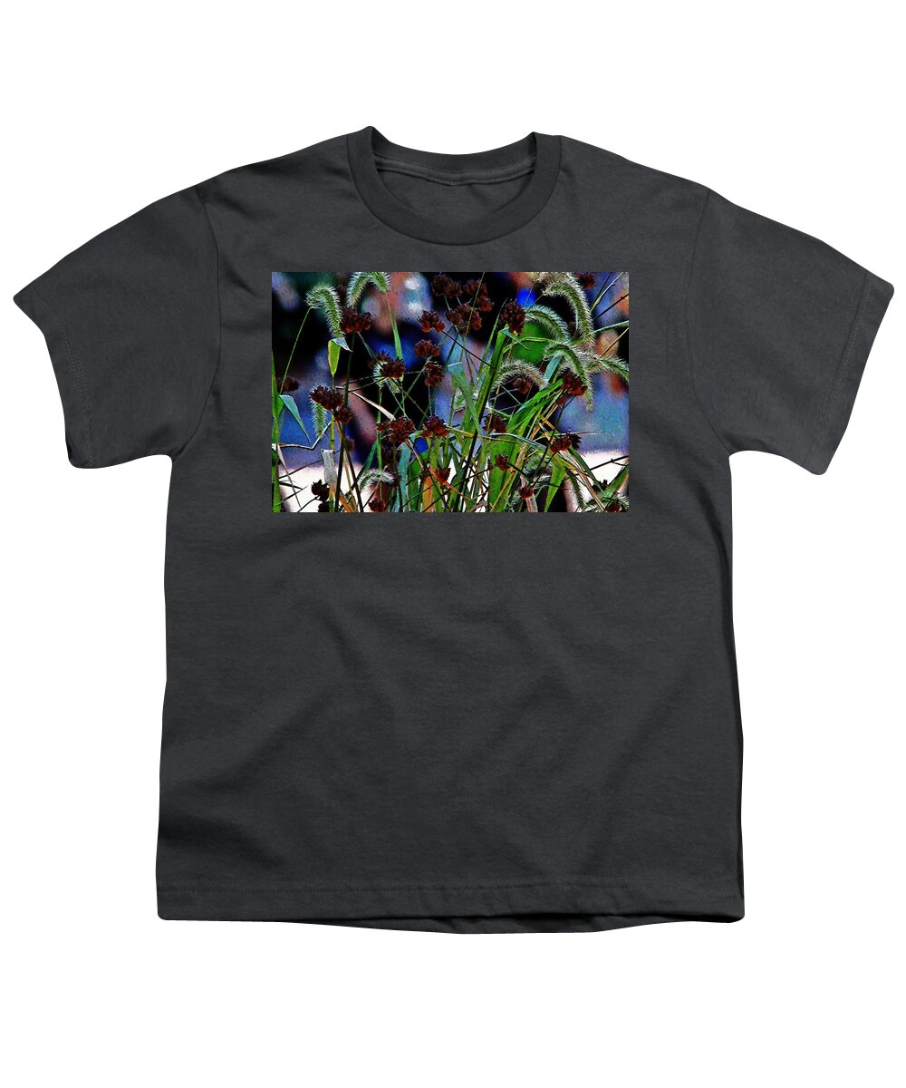 Plants Youth T-Shirt featuring the photograph Plants bump map by Karl Rose