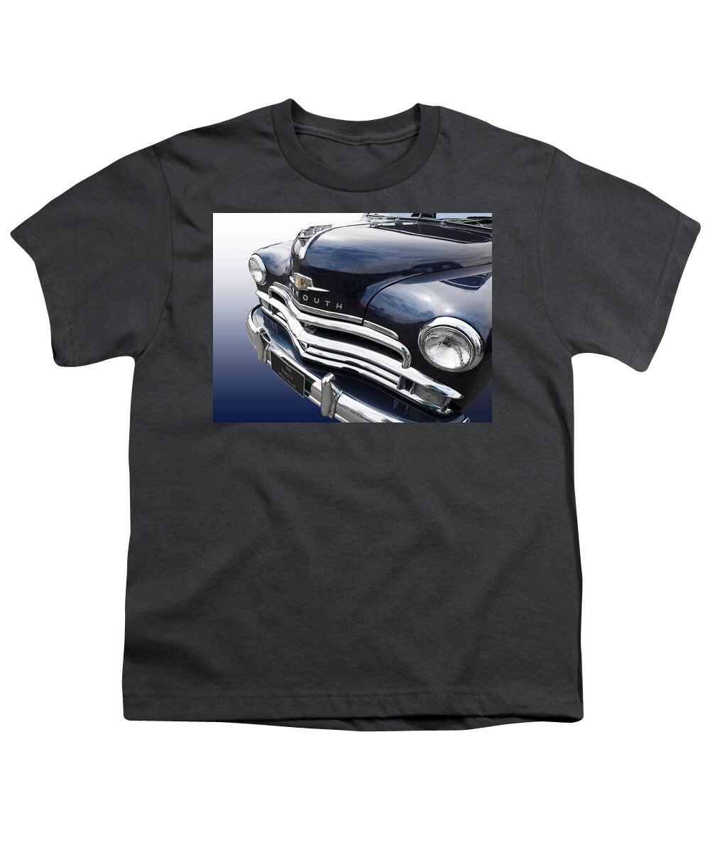 Chrysler Youth T-Shirt featuring the photograph Plymouth In Full Sail by Gill Billington