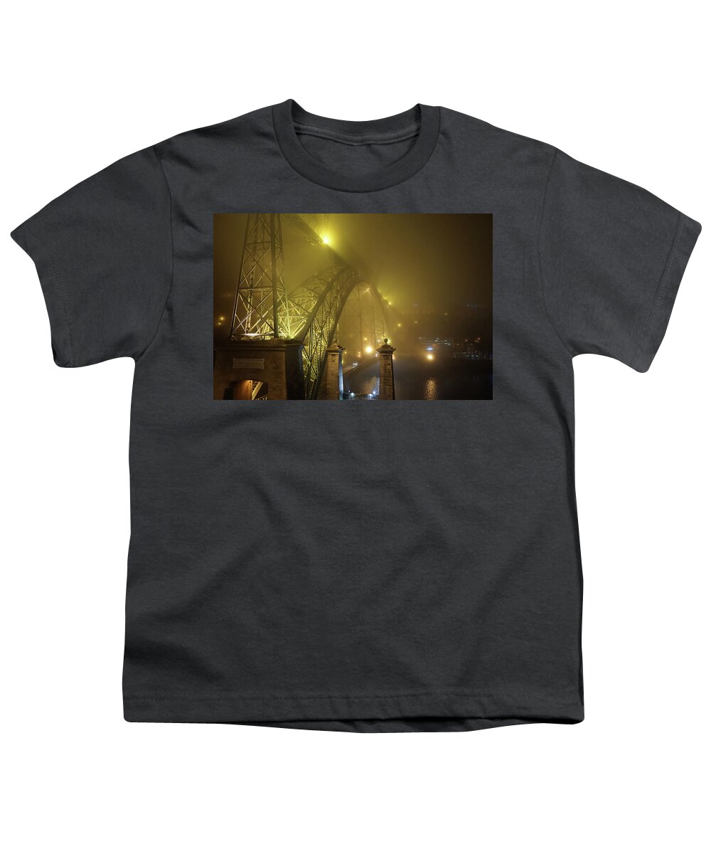 Brige Youth T-Shirt featuring the photograph Ponte D Luis I by Piotr Dulski