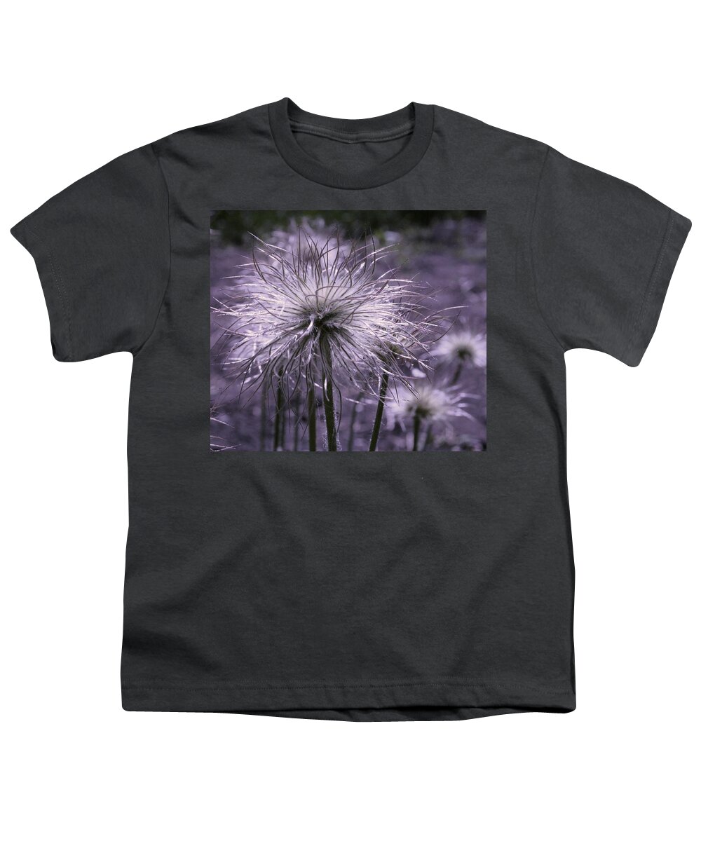 Landscape Youth T-Shirt featuring the photograph Poof by Julie Lueders 