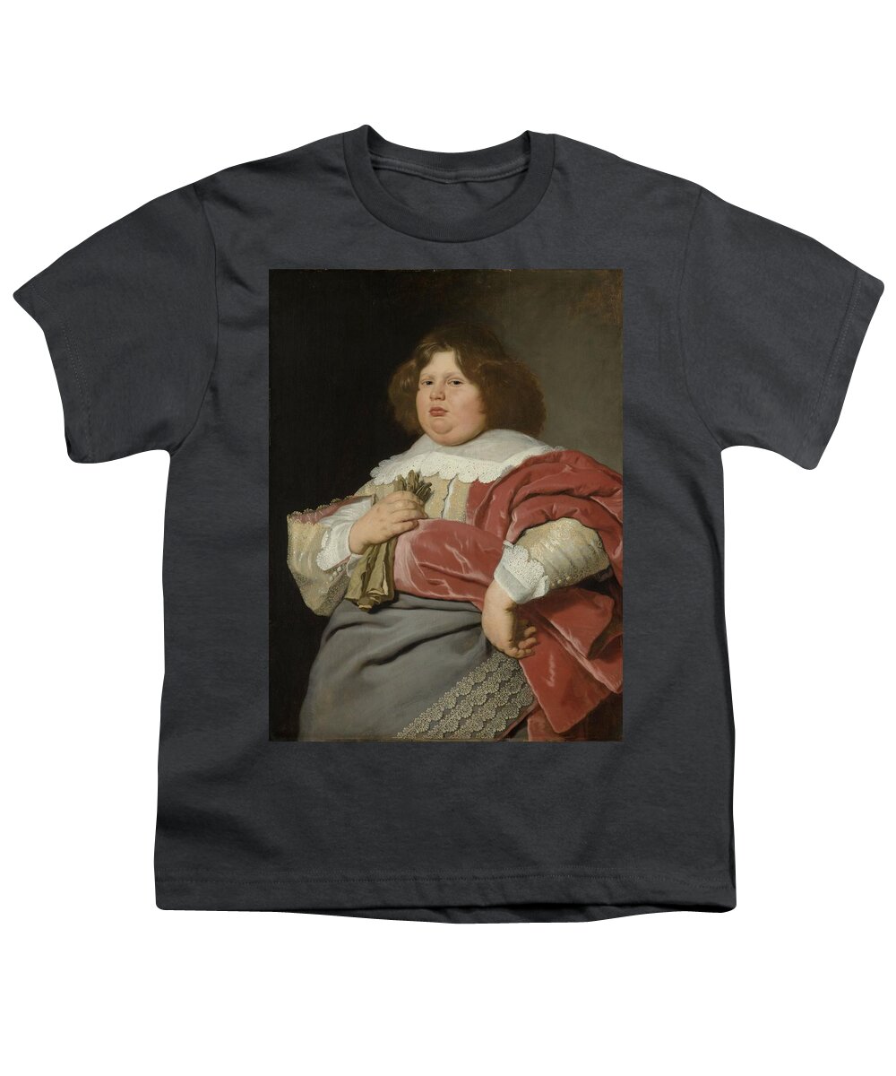 Bartholomeus Van Der Helst Youth T-Shirt featuring the painting Portrait of Gerard Andriesz Bicker, 1642 by Vincent Monozlay