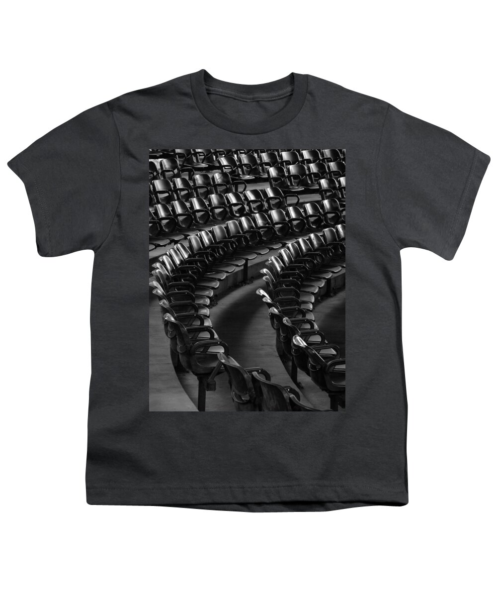 Black And White Youth T-Shirt featuring the photograph Practice, Practice by Thomas Pipia