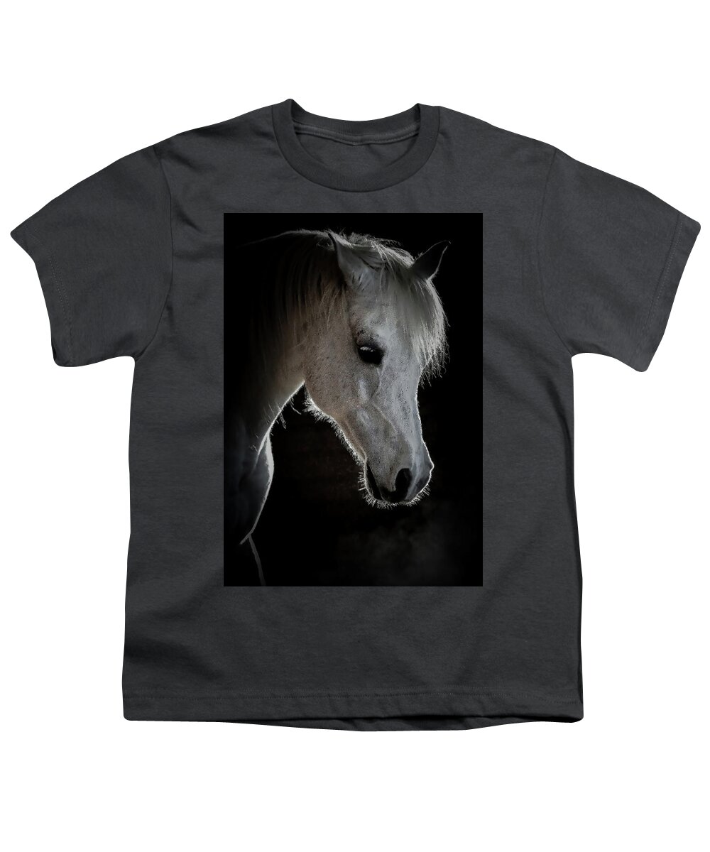 Horse Youth T-Shirt featuring the photograph Prince #1 by Athena Mckinzie