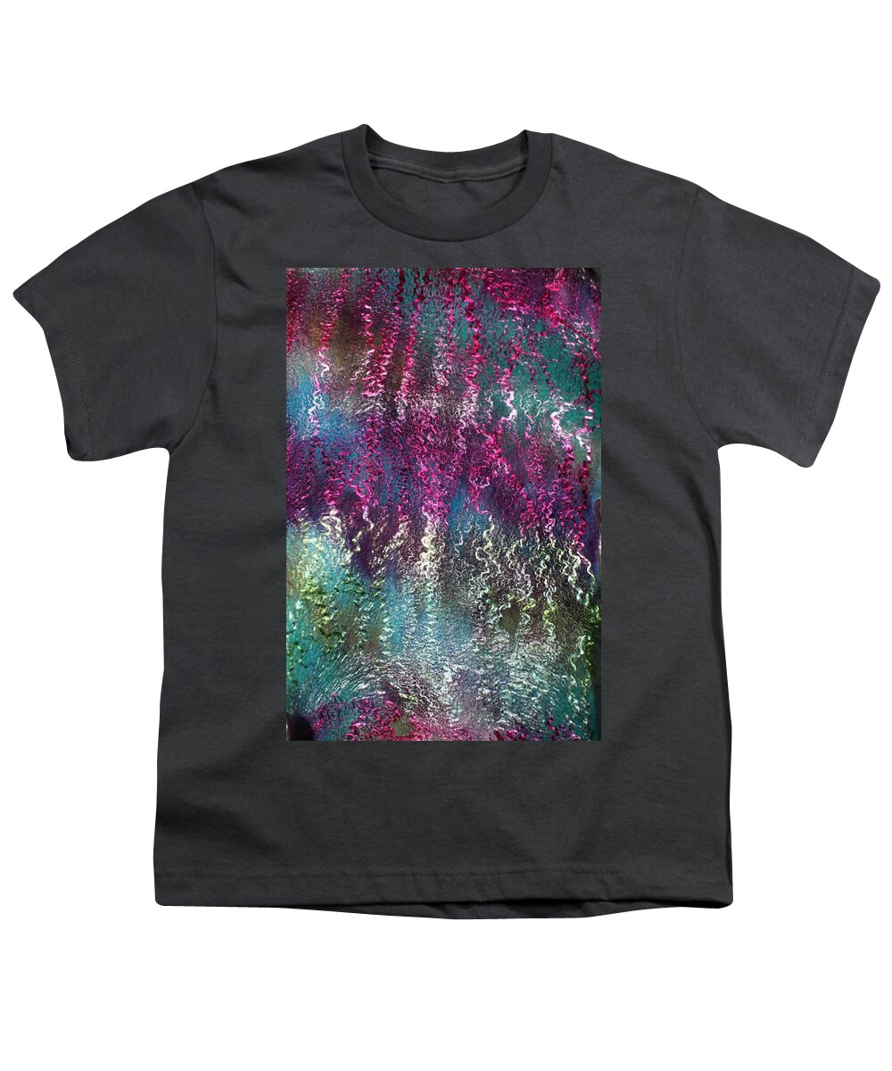 Russian Artists New Wave Youth T-Shirt featuring the photograph Purple Rainbow 1 by Marina Shkolnik