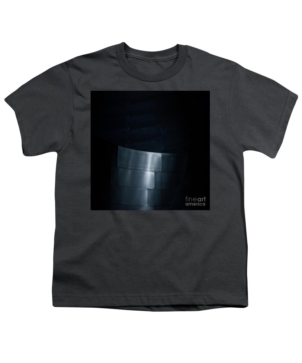 Disney Performing Arts Center Youth T-Shirt featuring the photograph Reflecting on Gehry by Doug Sturgess