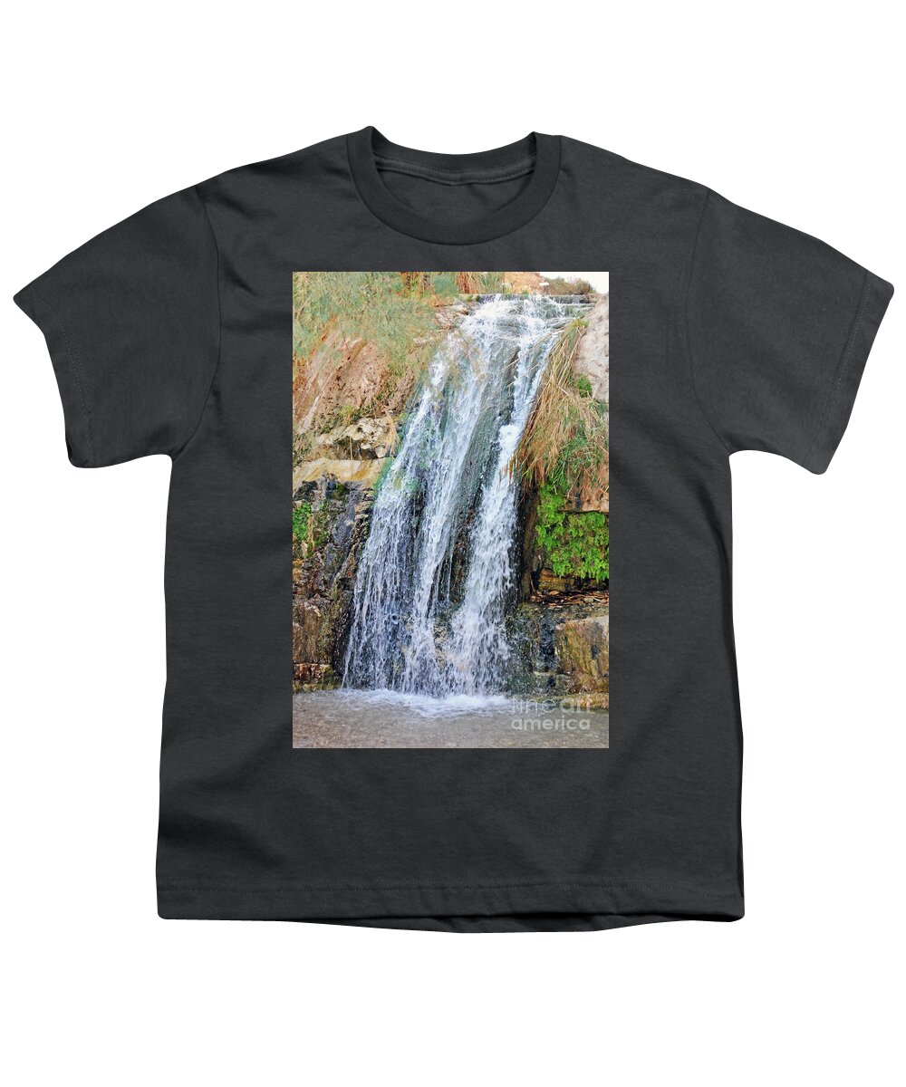 Refreshing Youth T-Shirt featuring the photograph Refreshing Waters by Lydia Holly