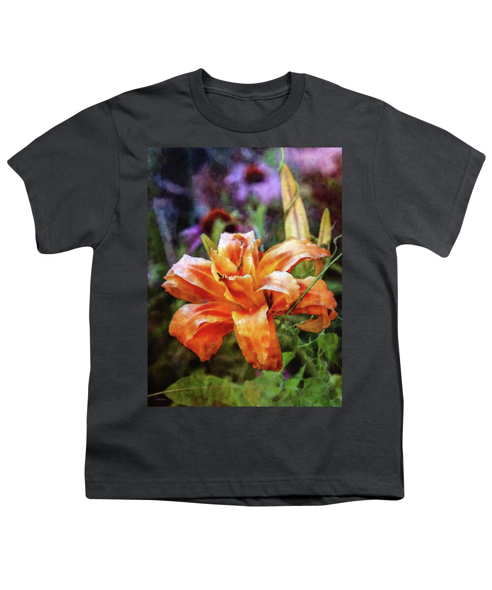 Impressionist Youth T-Shirt featuring the photograph Restrained 3649 IDP_2 by Steven Ward