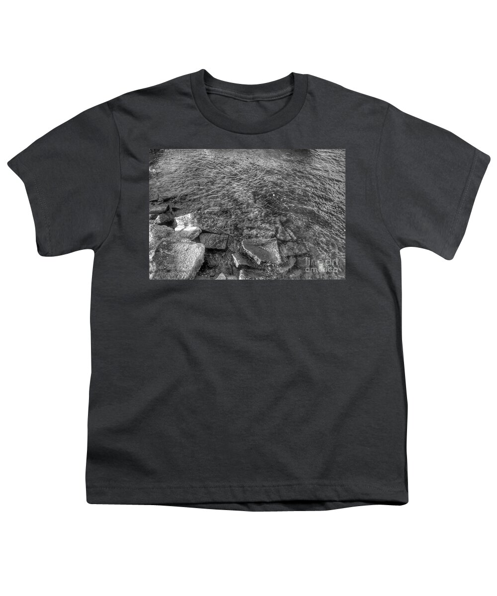 Vermont Youth T-Shirt featuring the photograph Ripples on Lake Champlain by Christopher Lotito