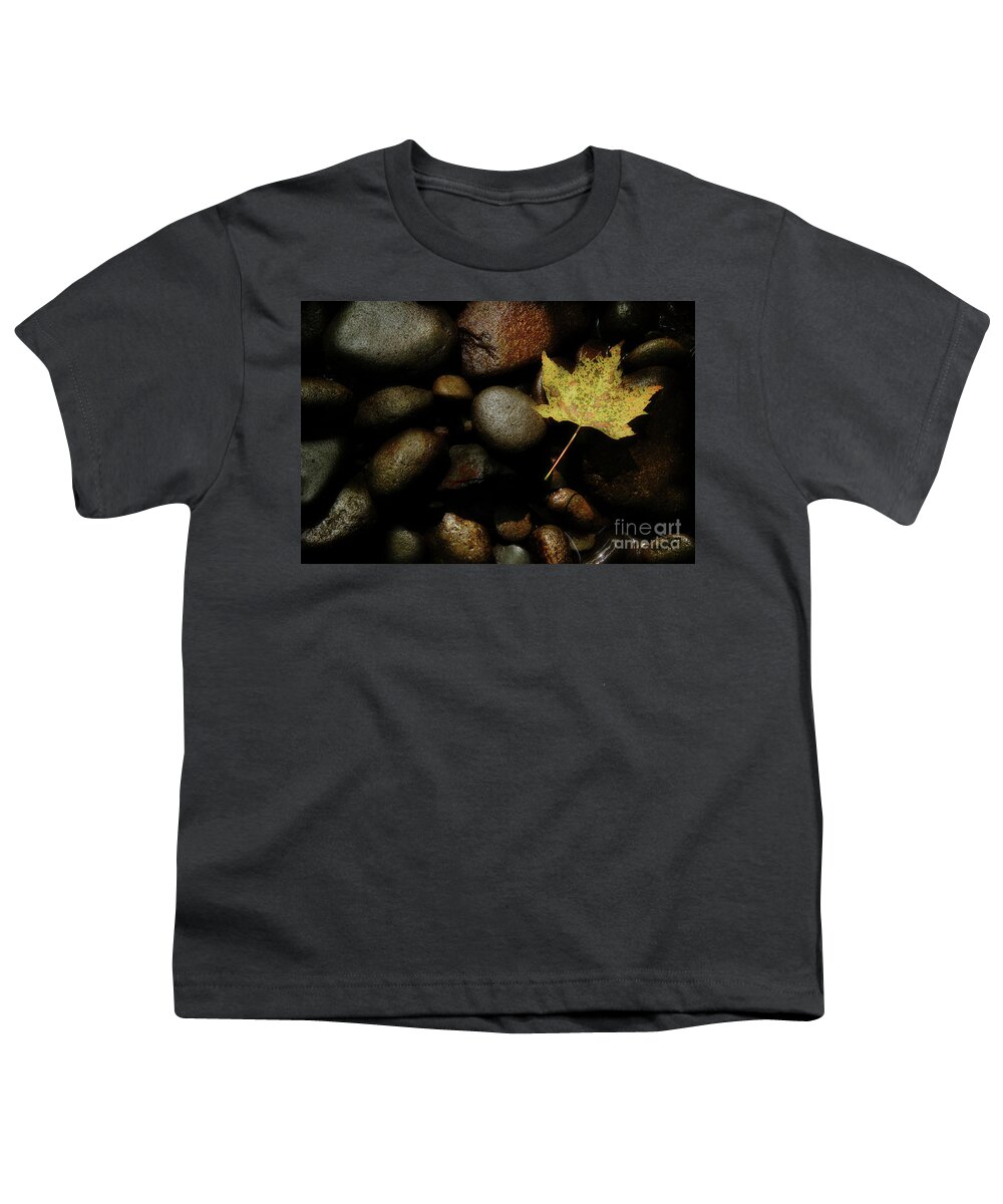 River Rock Youth T-Shirt featuring the photograph River Bottom by Michael Eingle