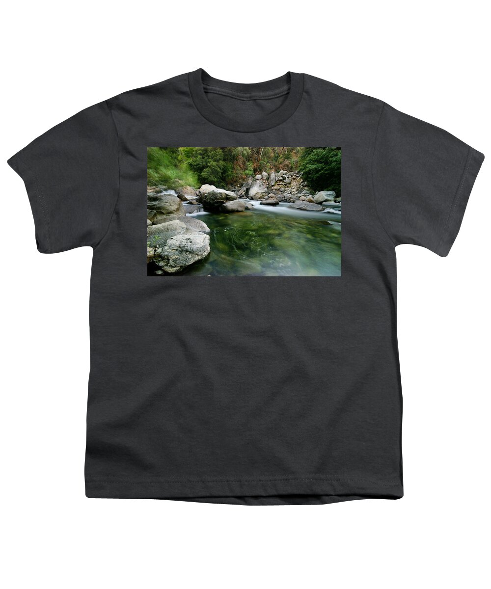 United States Youth T-Shirt featuring the photograph Green - Giant Sequoia National Monument by Darin Volpe
