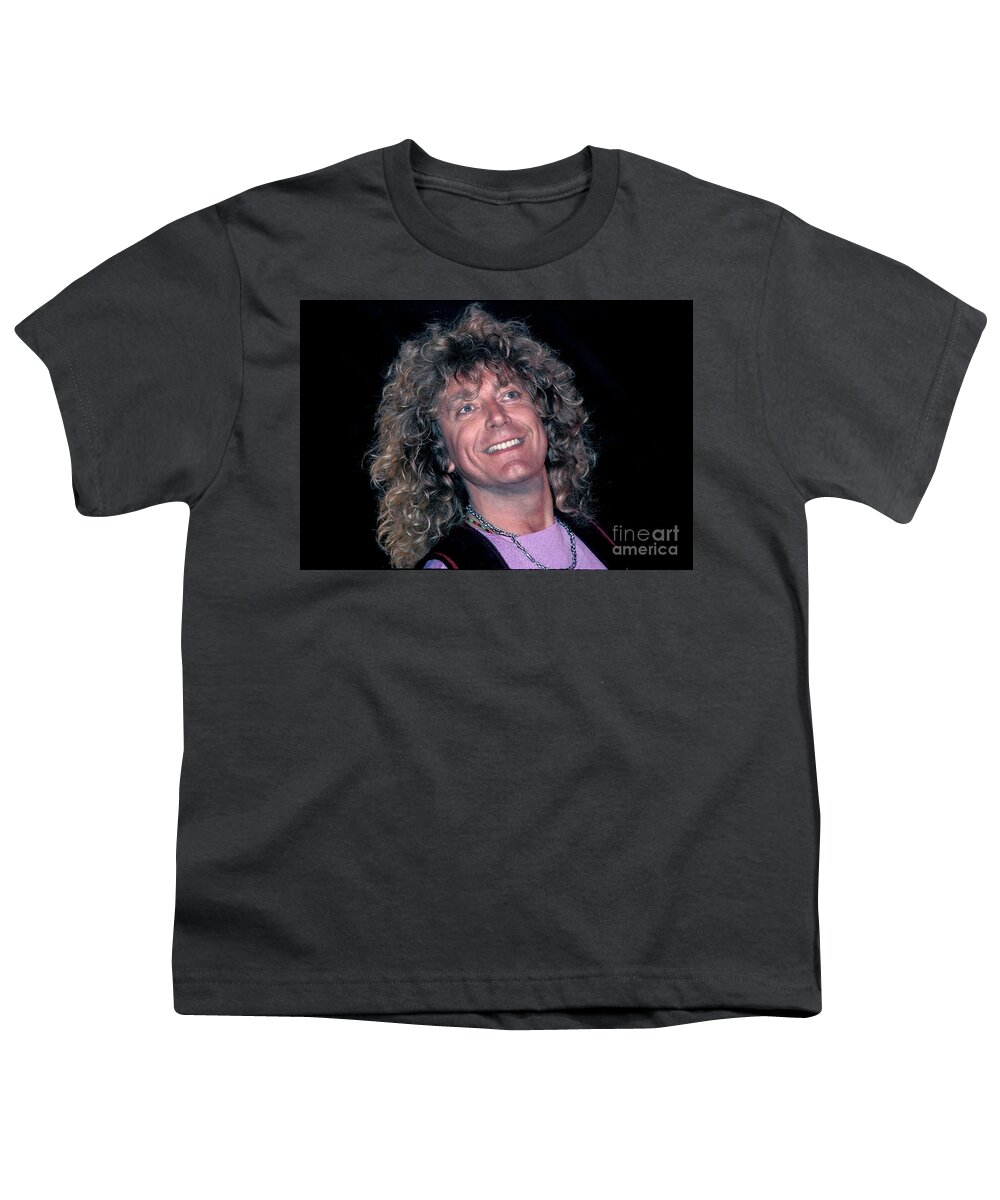 Songwriter Youth T-Shirt featuring the photograph Robert Plant by Concert Photos