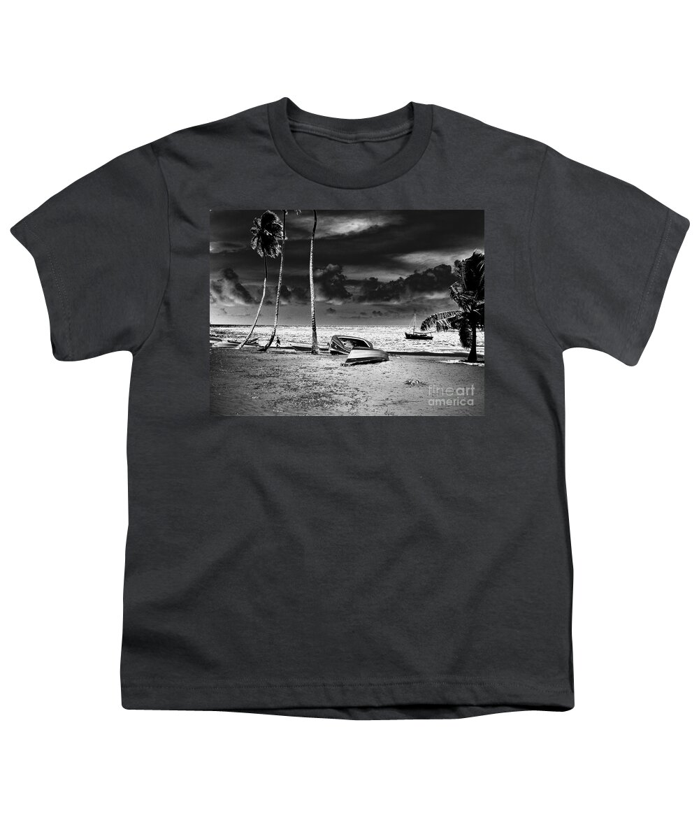 Palm Youth T-Shirt featuring the photograph Rock the Boat Extreme by Heather Kirk