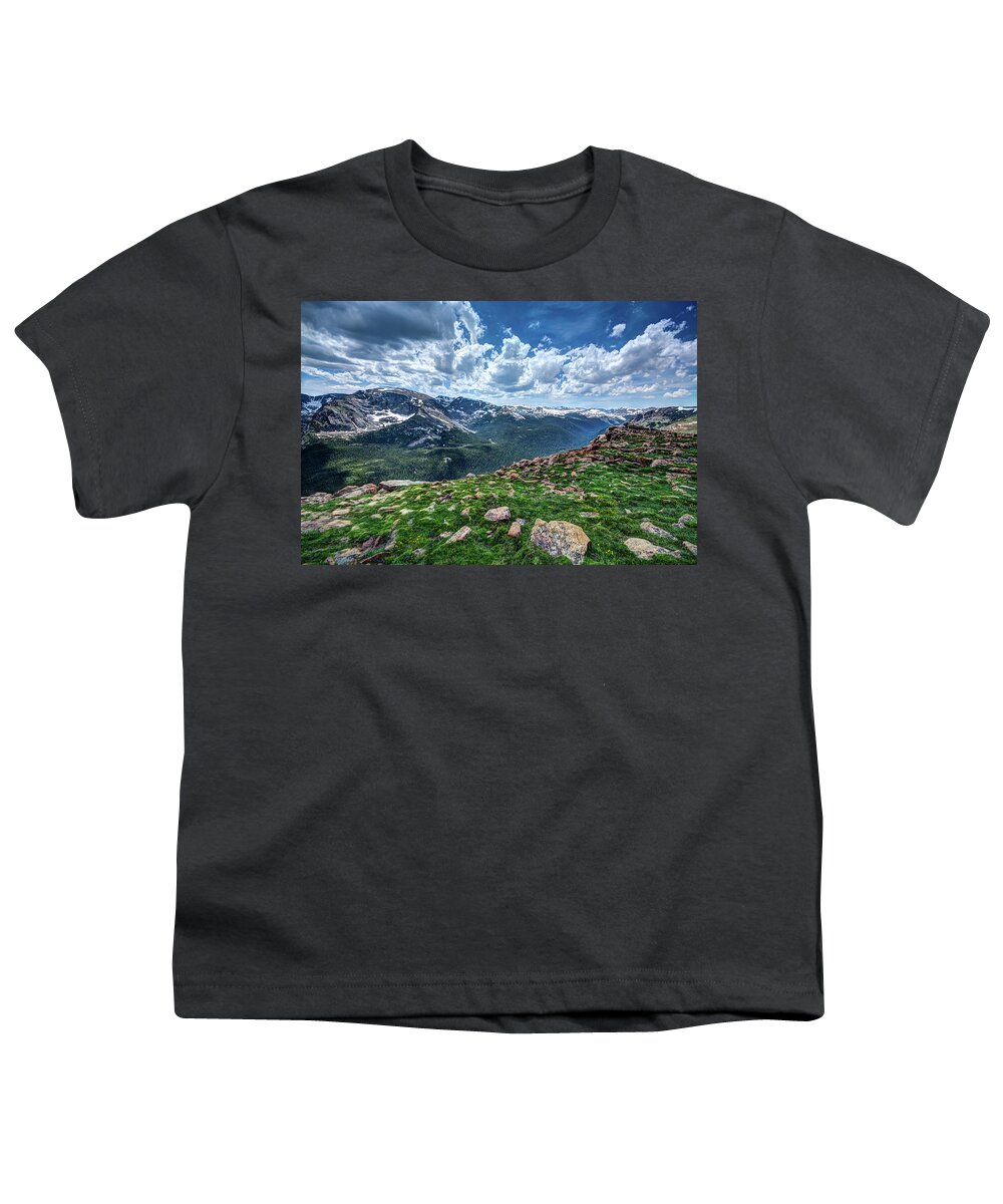 Colorado Youth T-Shirt featuring the photograph Rocky Mountain National Park II by David Thompsen