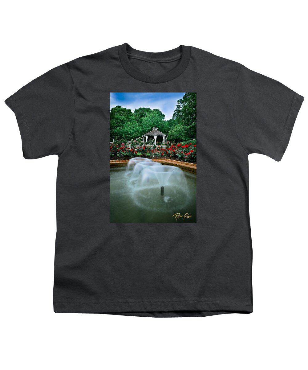 Garden Youth T-Shirt featuring the photograph Rose Garden by Rikk Flohr