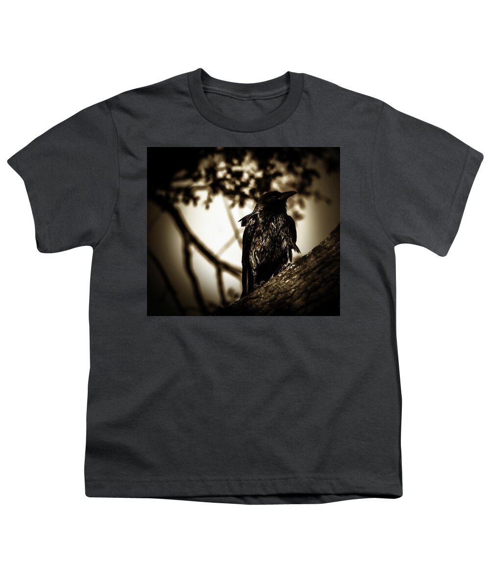  Youth T-Shirt featuring the photograph Ruffled by Stoney Lawrentz