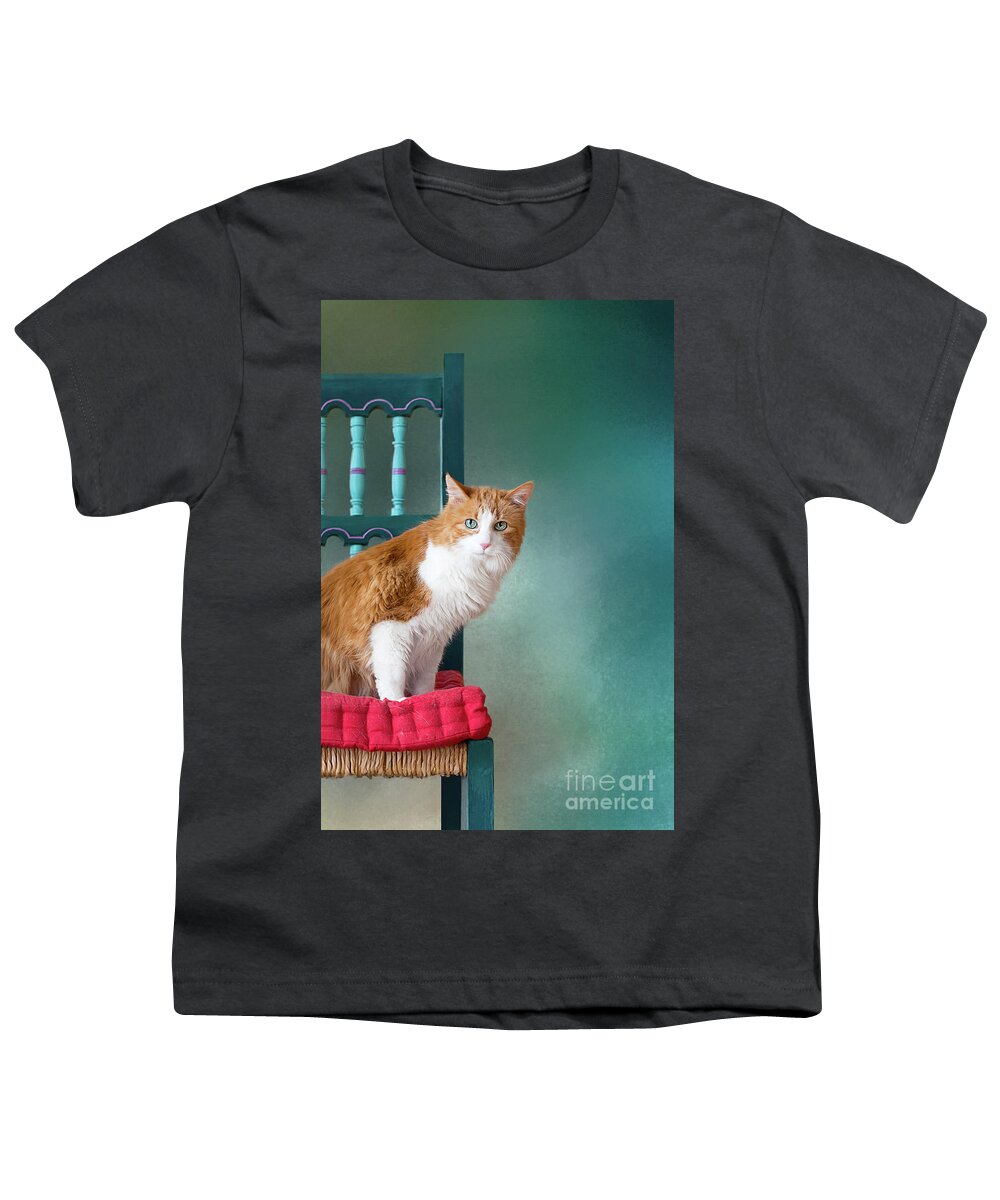 Blue Eyes Youth T-Shirt featuring the photograph Rusty by Susan Warren