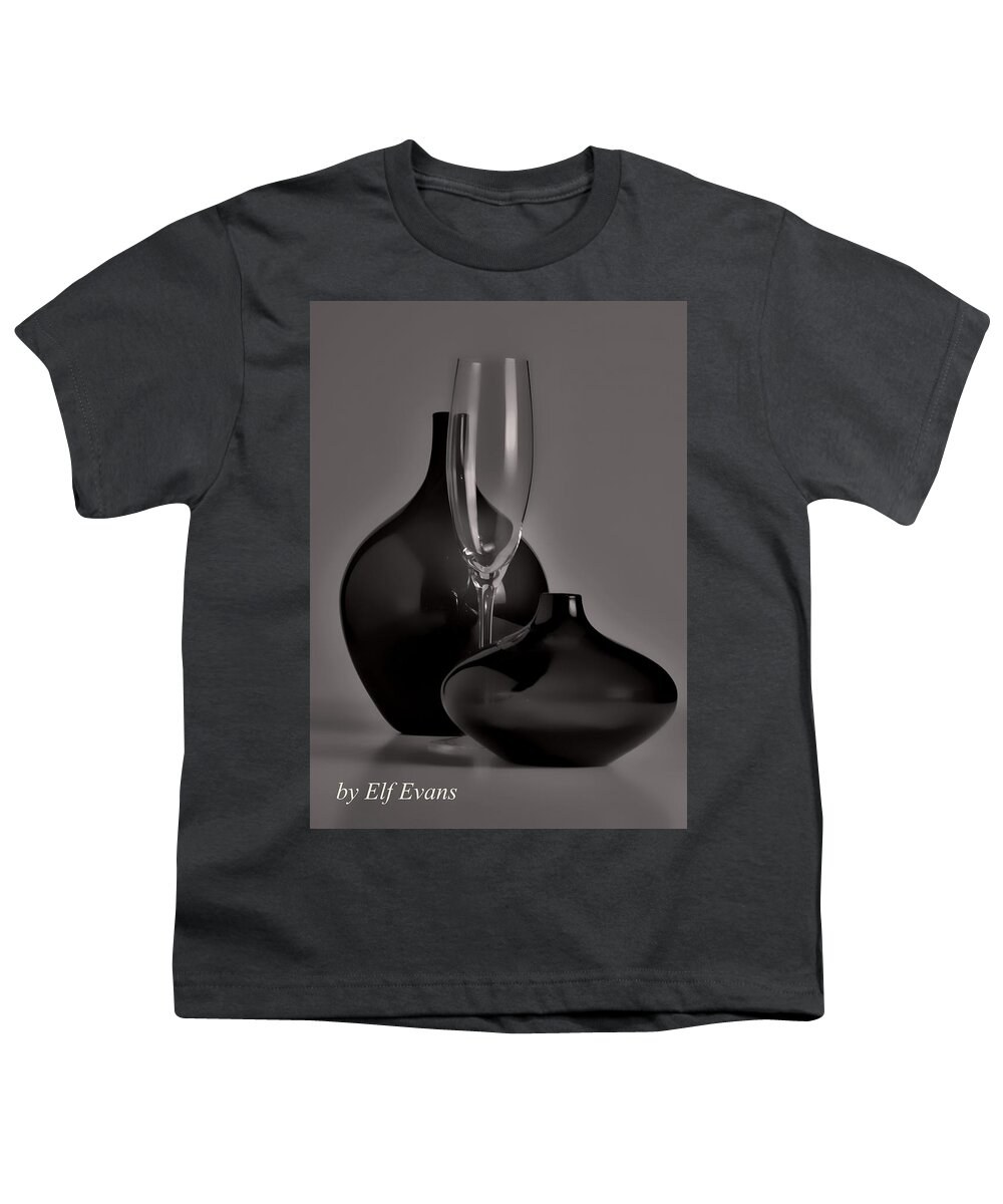 Glass Youth T-Shirt featuring the photograph Shape Shifting 1 Signed by Elf EVANS
