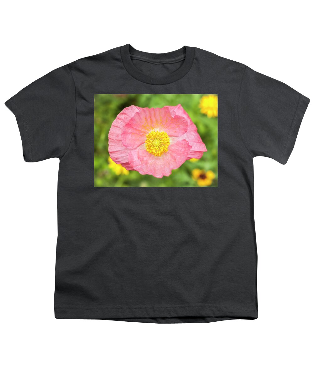 Shirley Poppy Youth T-Shirt featuring the photograph Shirley Poppy 2017-2 by Thomas Young