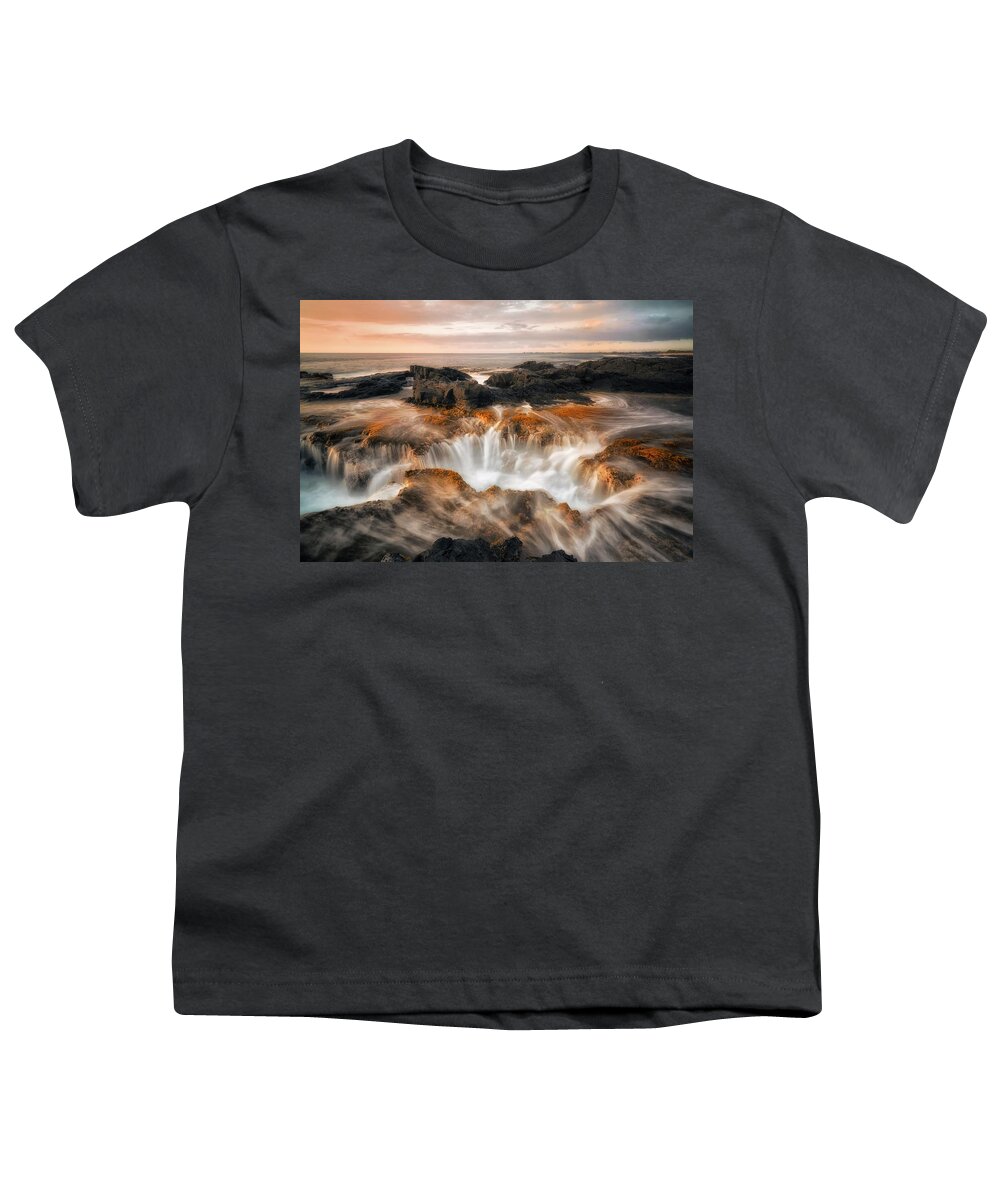 Ocean Youth T-Shirt featuring the photograph Smooth Moment by Nicki Frates