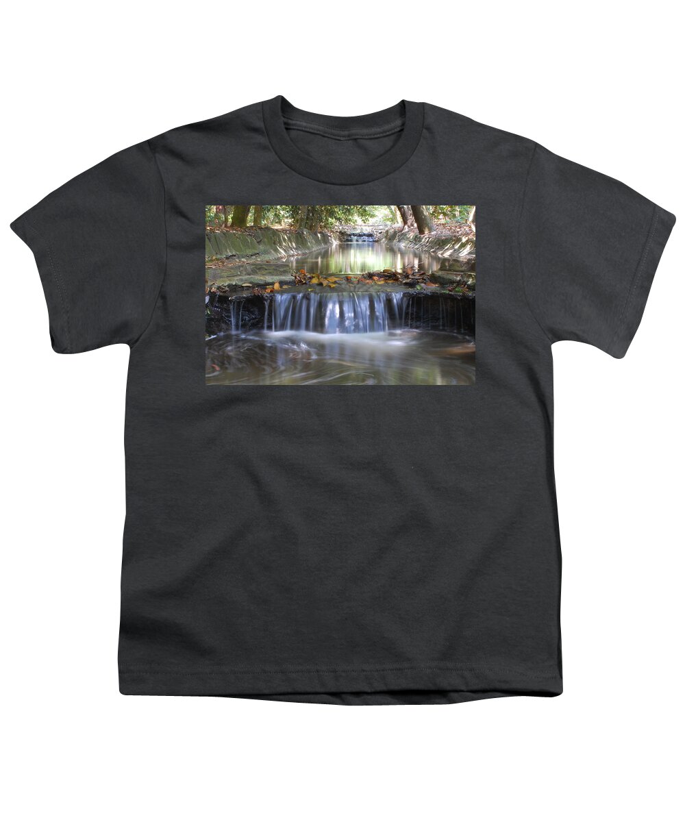 Water Youth T-Shirt featuring the photograph Soothing Waters by Amy Fose