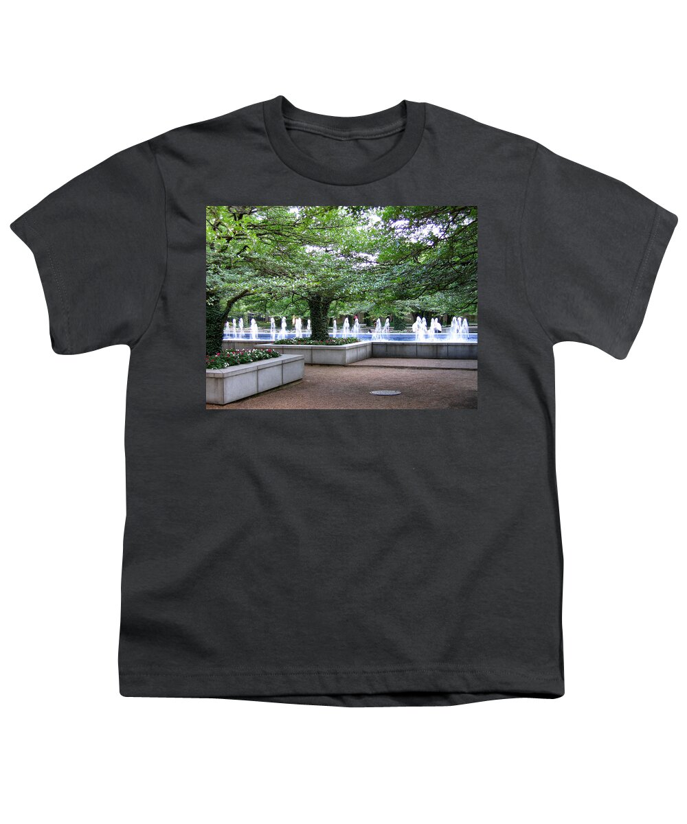 South Garden Youth T-Shirt featuring the photograph South Garden by Laura Kinker