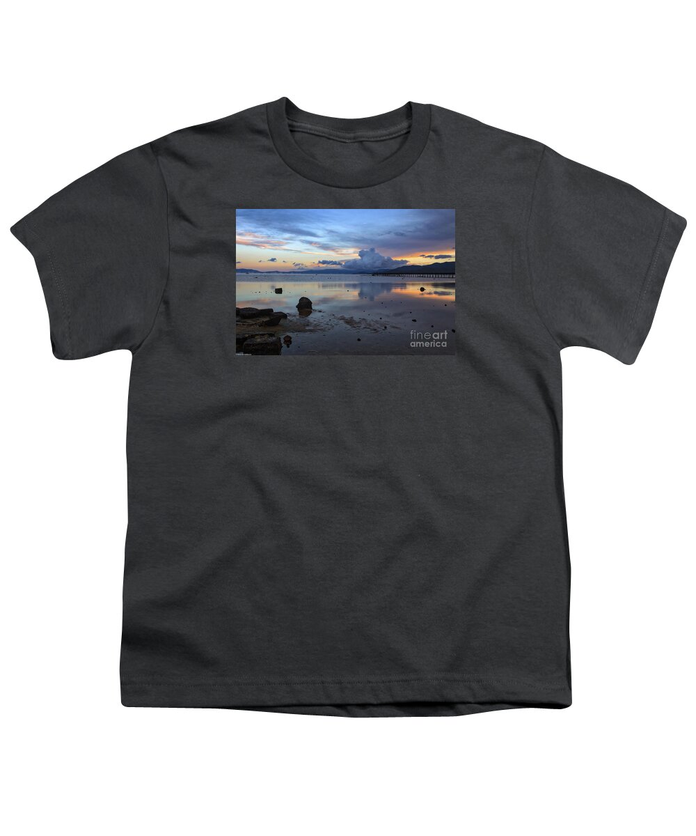 South Lake Sunrise;south Lake Tahoe Youth T-Shirt featuring the photograph South Lake Sunrise by Mitch Shindelbower