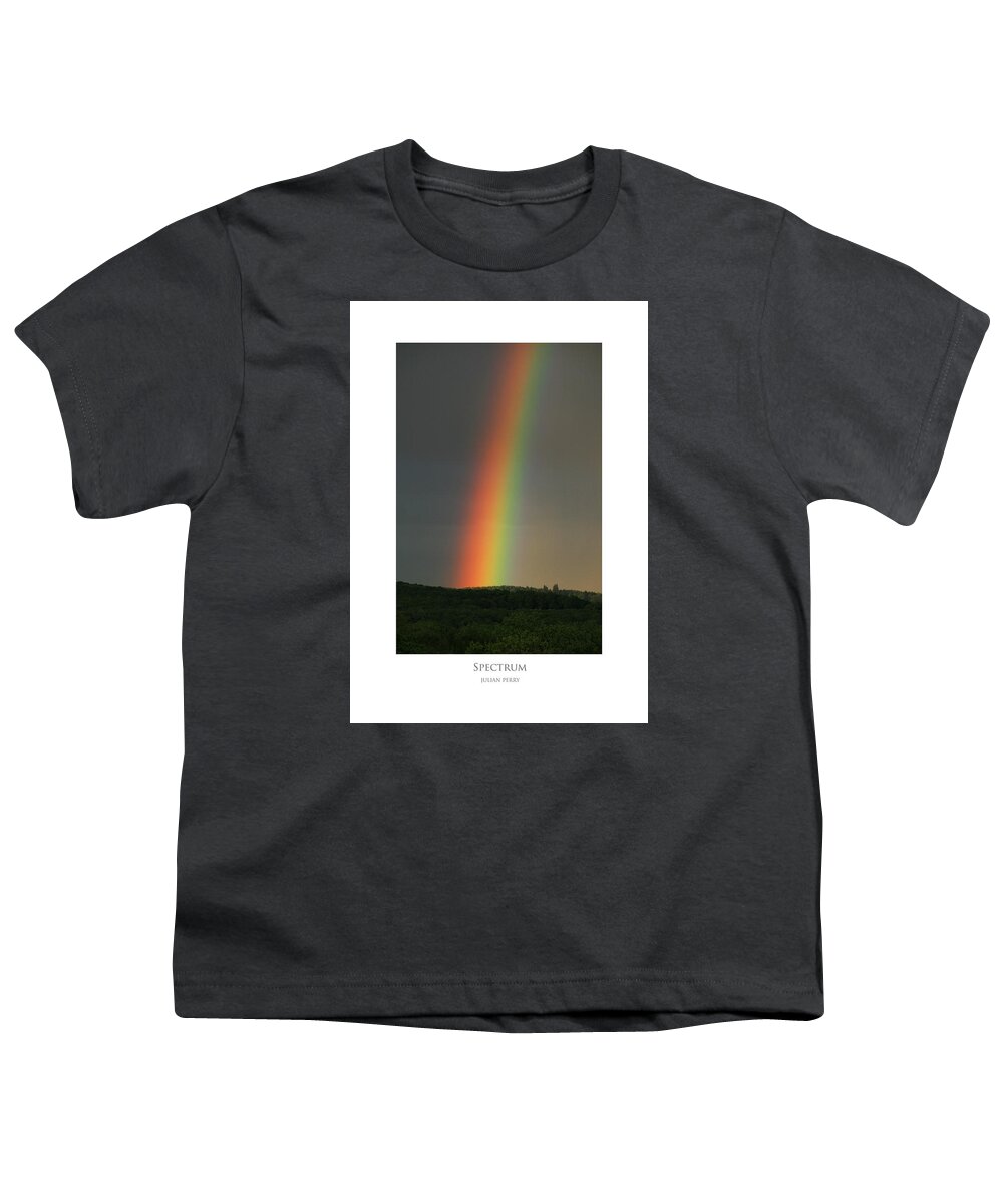 Abstract Youth T-Shirt featuring the digital art Spectrum by Julian Perry