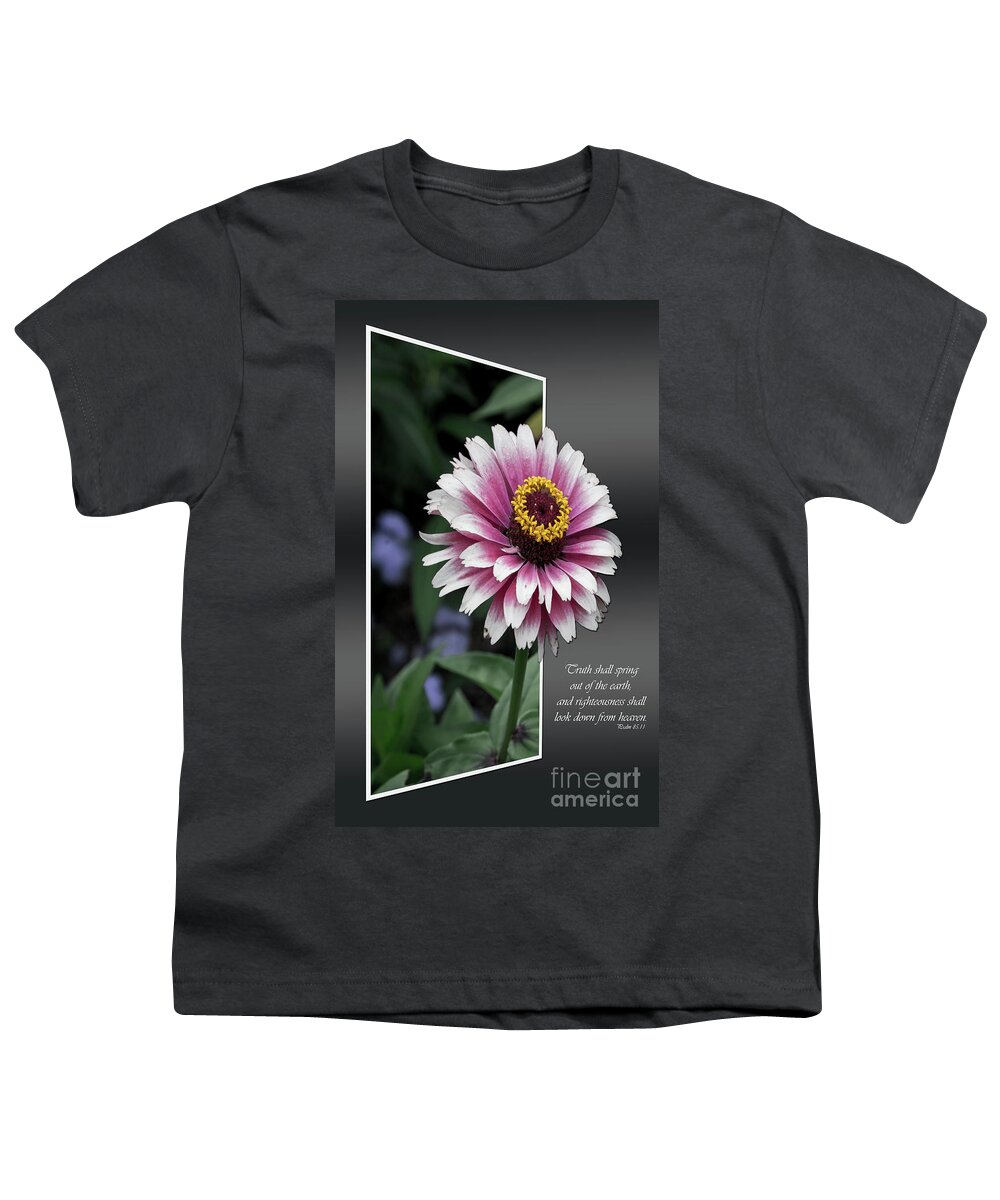 Flower Youth T-Shirt featuring the photograph Spring out by Deborah Klubertanz