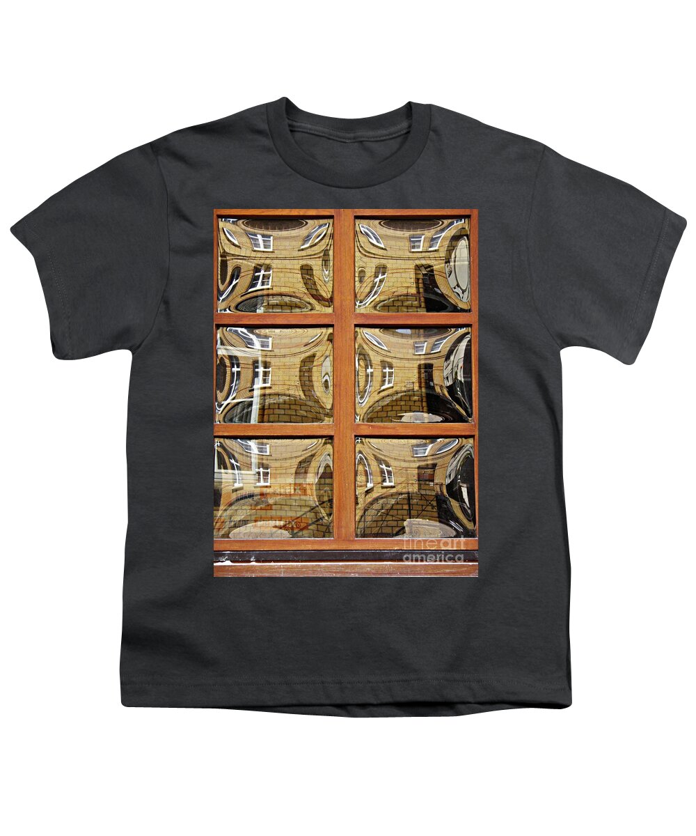 Window Youth T-Shirt featuring the photograph St. Goar Window 3 by Sarah Loft