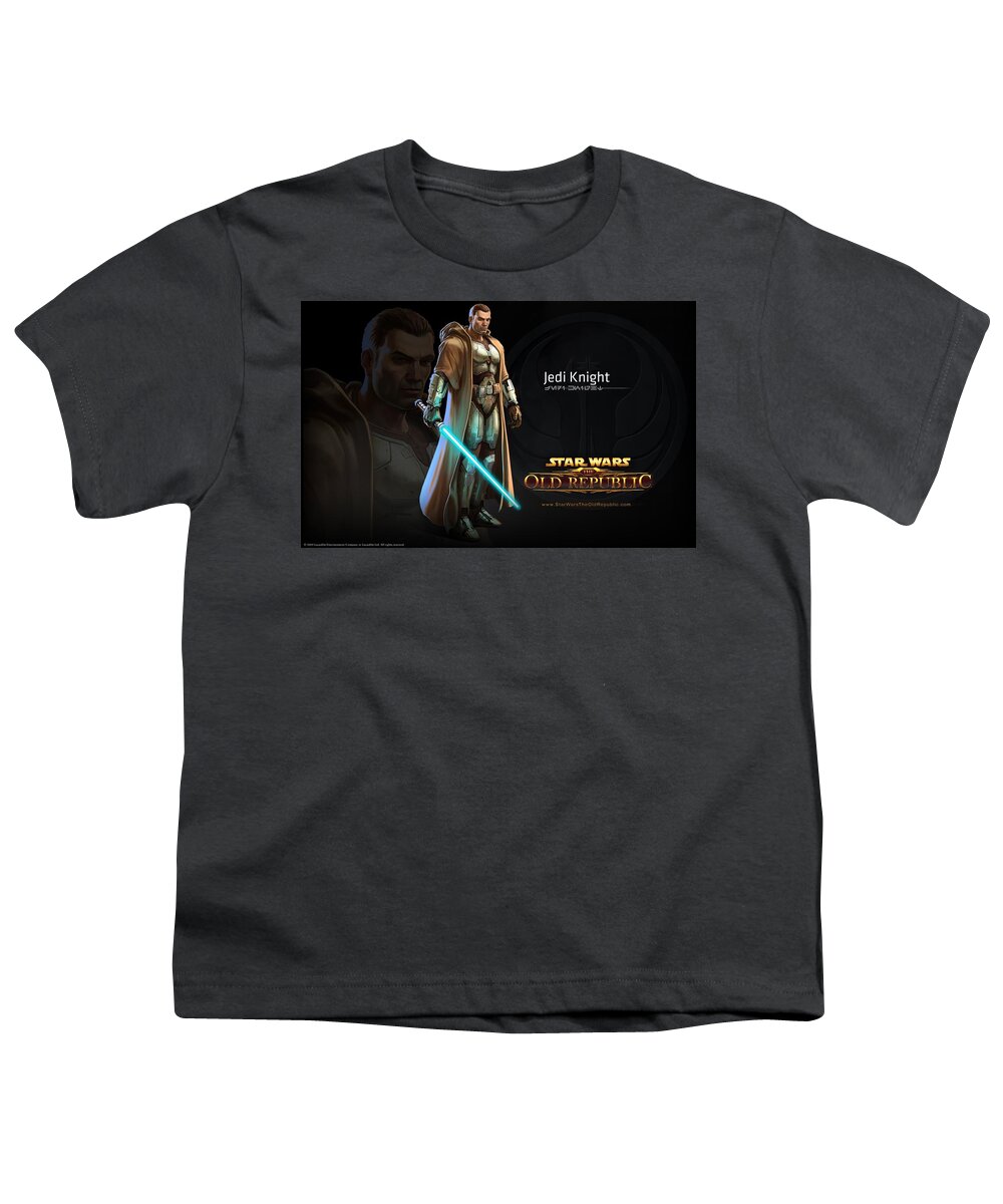 Star Wars The Old Republic Youth T-Shirt featuring the digital art Star Wars The Old Republic by Maye Loeser