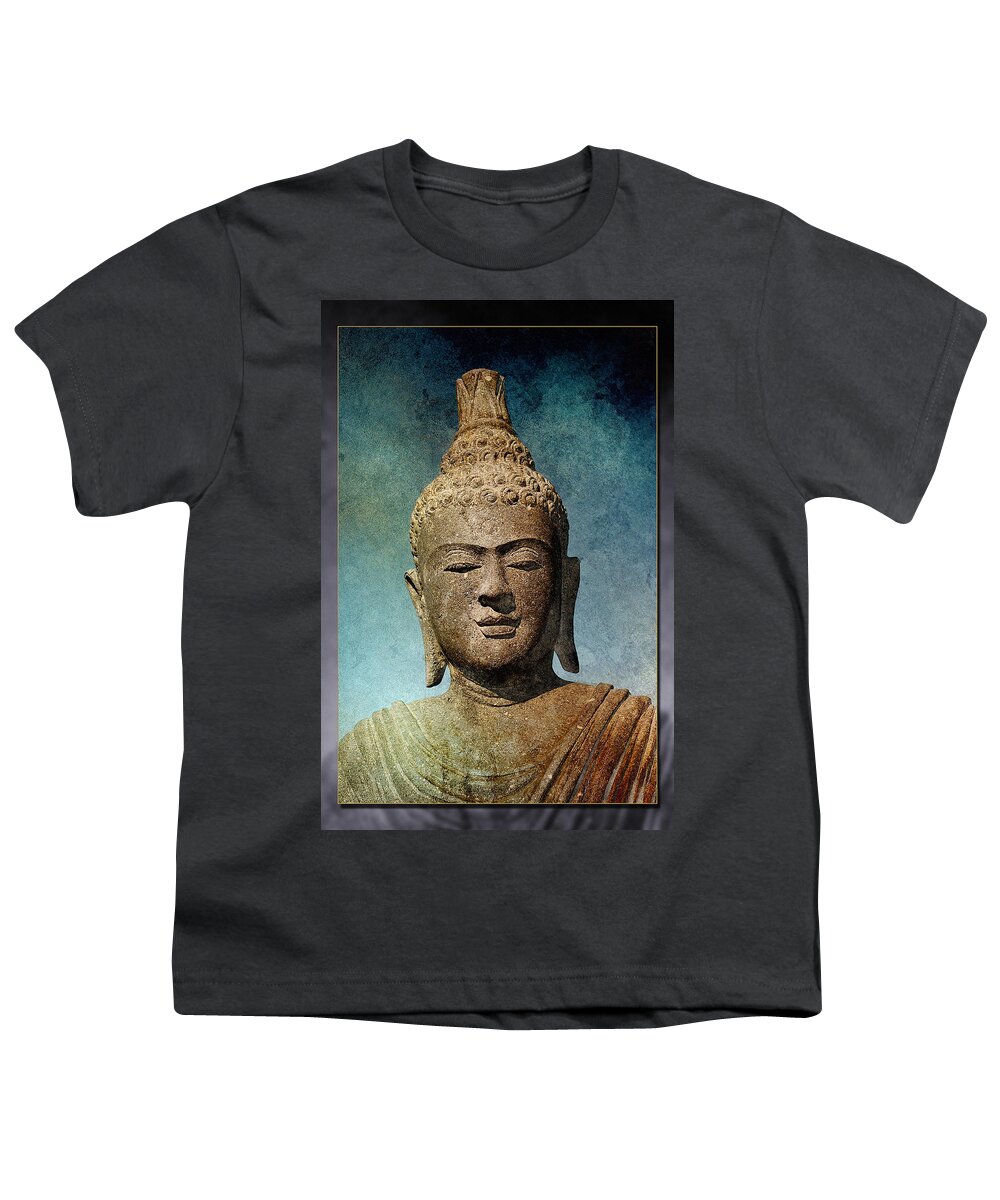 Statue Youth T-Shirt featuring the photograph Statue 3 by WB Johnston