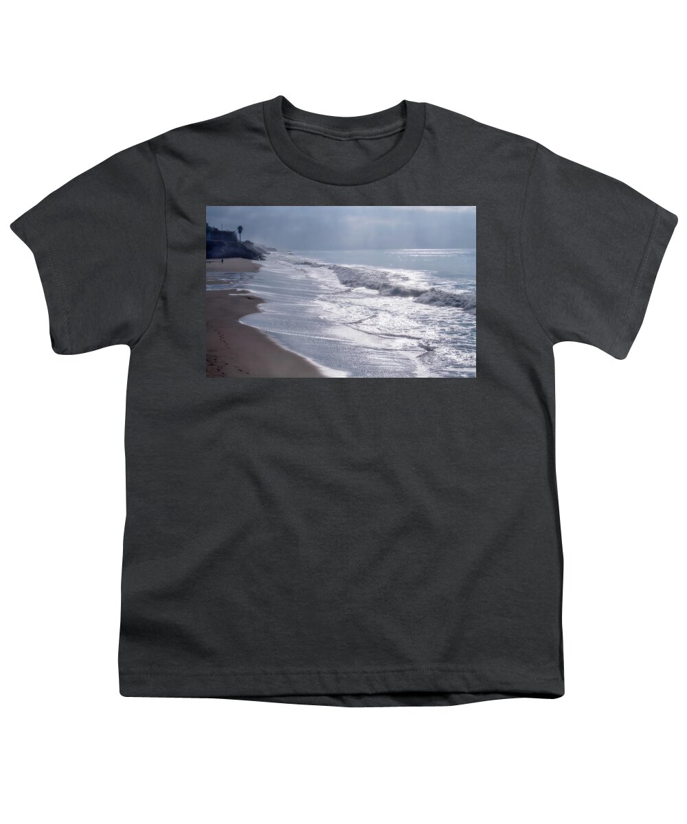 Ocean Youth T-Shirt featuring the digital art Stockton Riviera 3 by Terry Davis