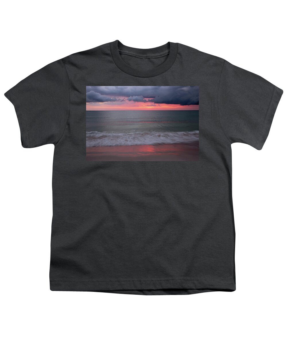 Sunset Youth T-Shirt featuring the photograph Stormy Sunset by Eilish Palmer