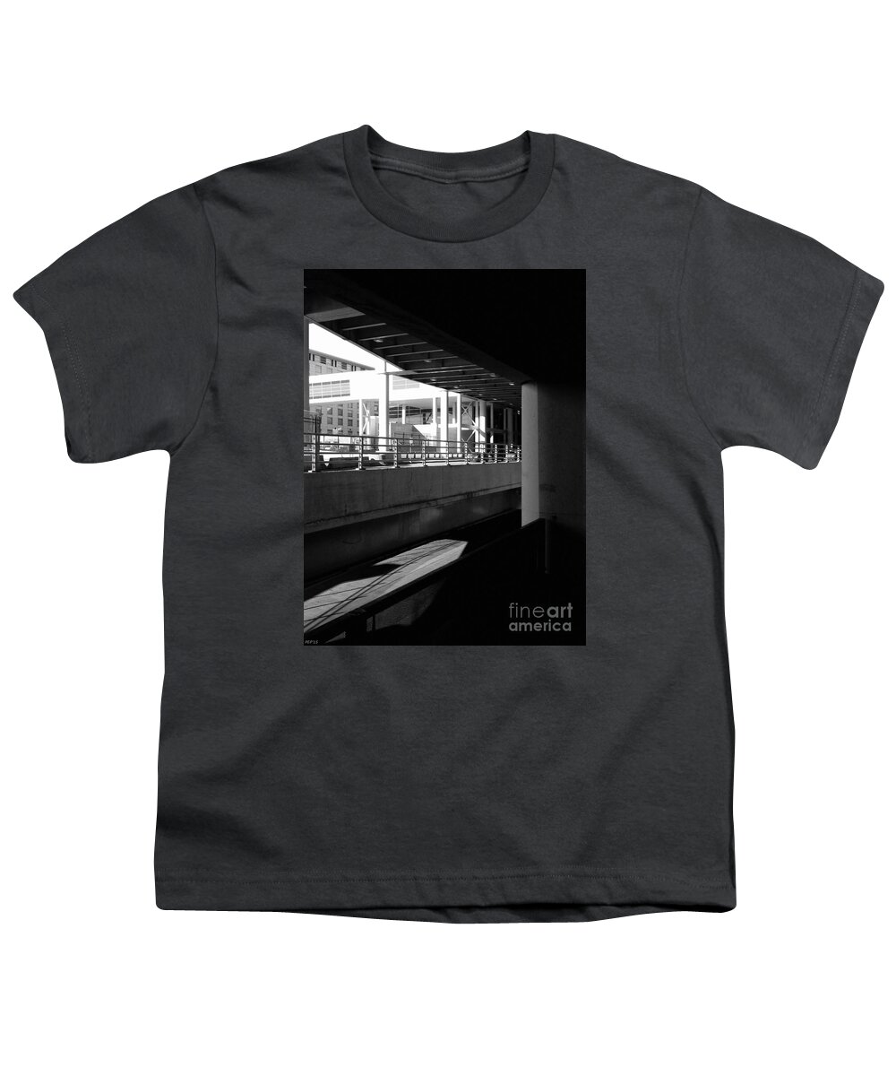 Structures Youth T-Shirt featuring the photograph Structures, Surfaces And Shadows by Phil Perkins