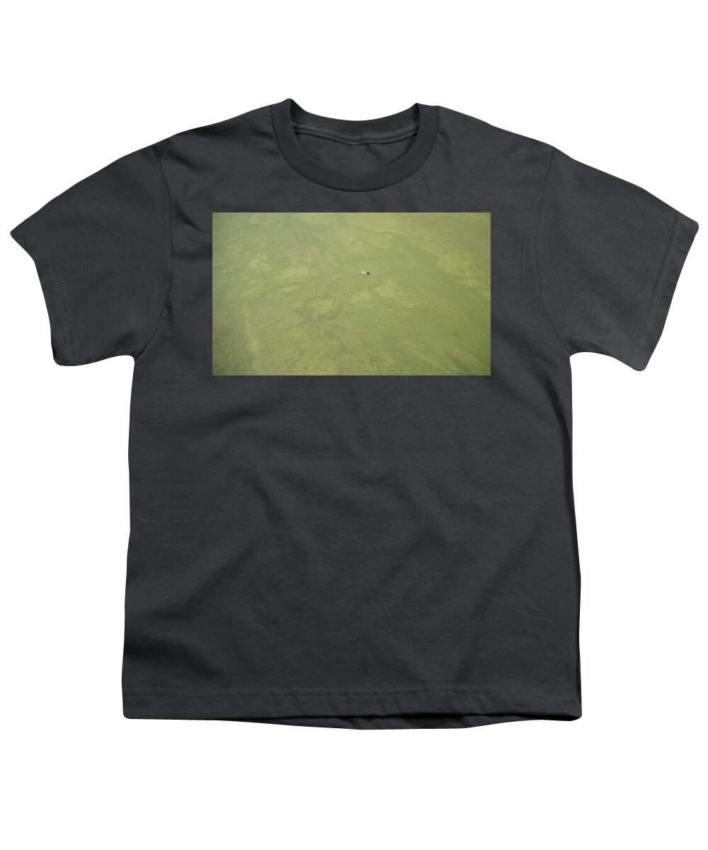 Submerged Frog Youth T-Shirt featuring the photograph Submerged Frog by Tom Cochran