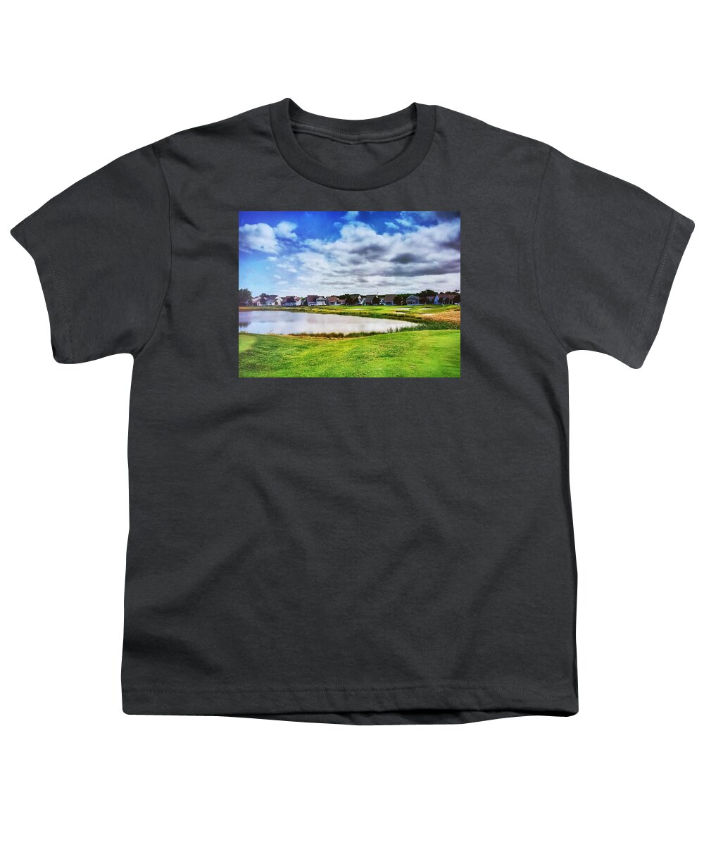 Suburbs Youth T-Shirt featuring the photograph Suburbia by Chris Montcalmo