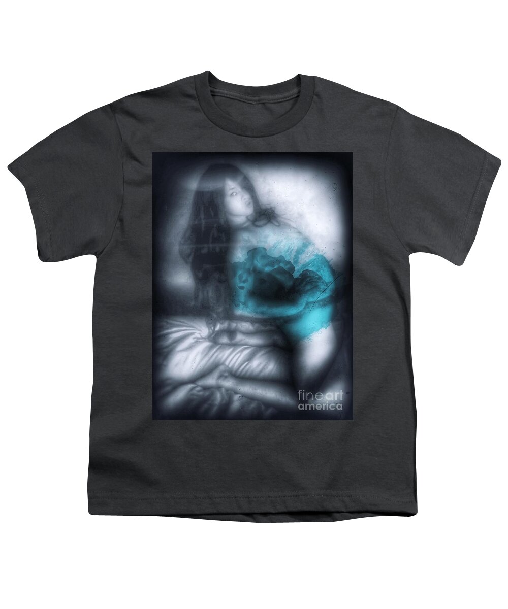  Youth T-Shirt featuring the photograph Sucio by Jessica S