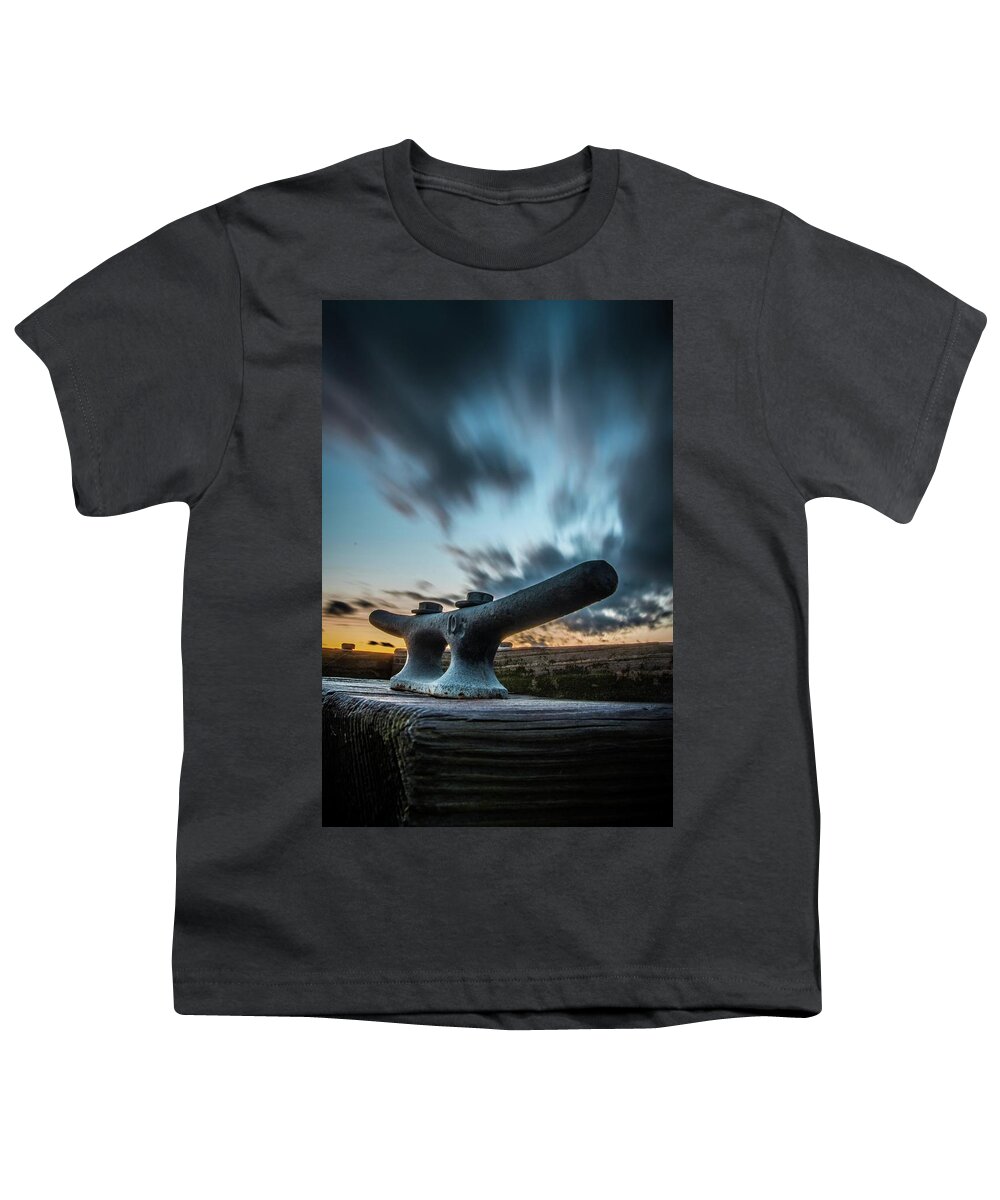 Sunset Youth T-Shirt featuring the photograph Sunset at Back Bay 10 by Larkin's Balcony Photography